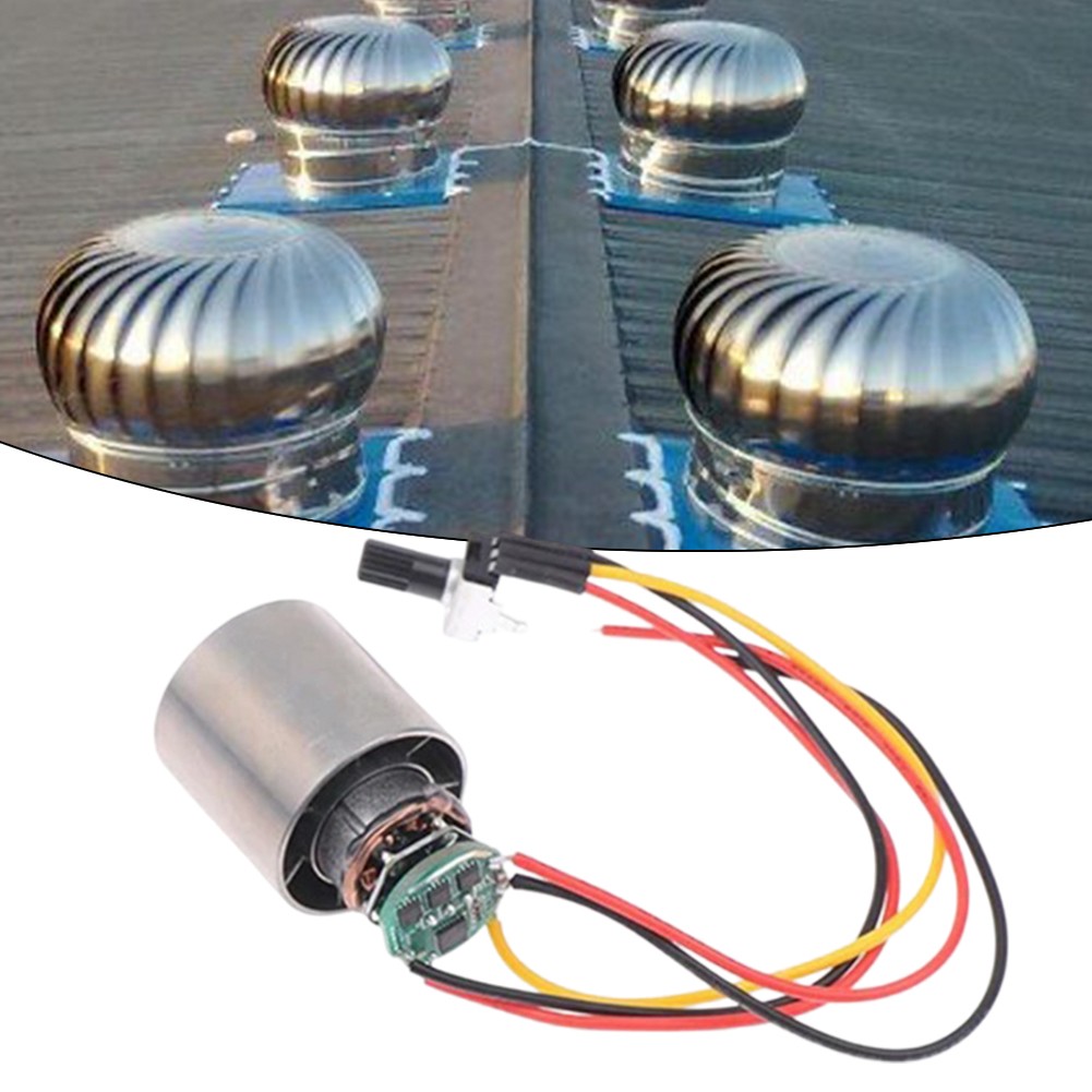 Efficiently Designed Low Voltage Brushless Duct Fan Motor for Airflow Solutions