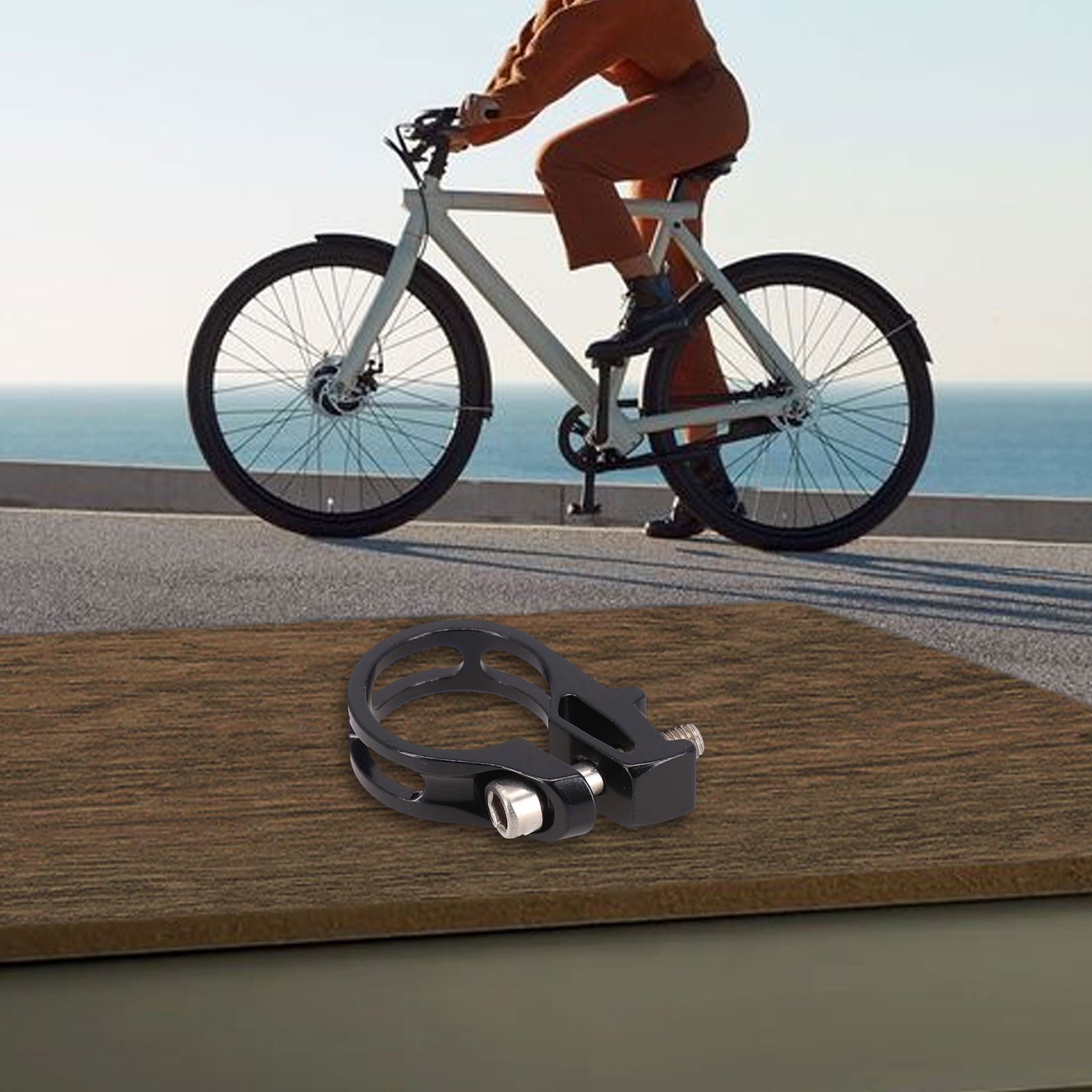 Shifter Clamp Shifter Trigger Bar 6.6g About 43x10mm Aluminium Alloy Black - Picture 23 of 25