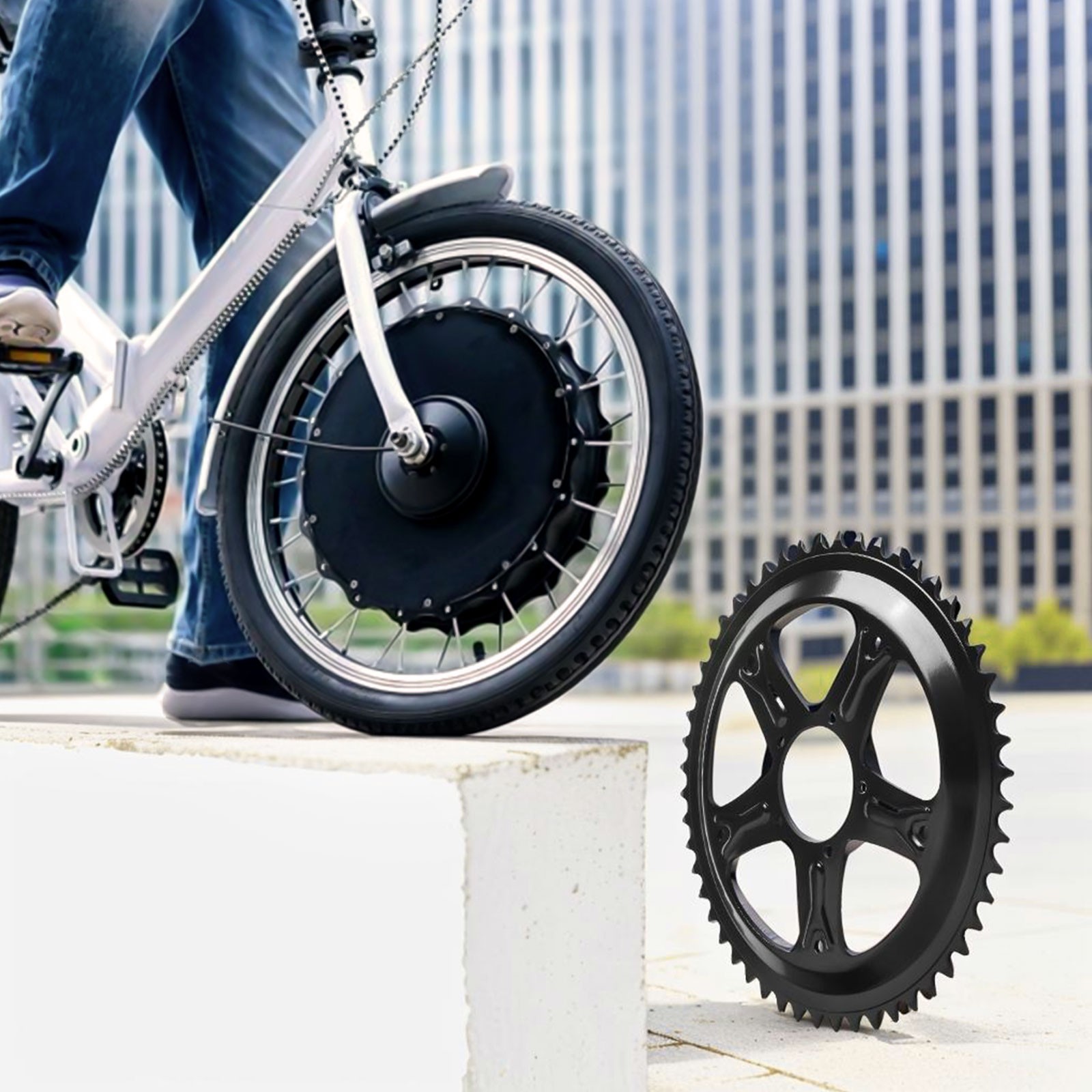 Chainwheel Kettenrad 48T BBS01 BBS02 Elektrofahrräder Für Bafang Leichtgewicht - Bild 29 von 38