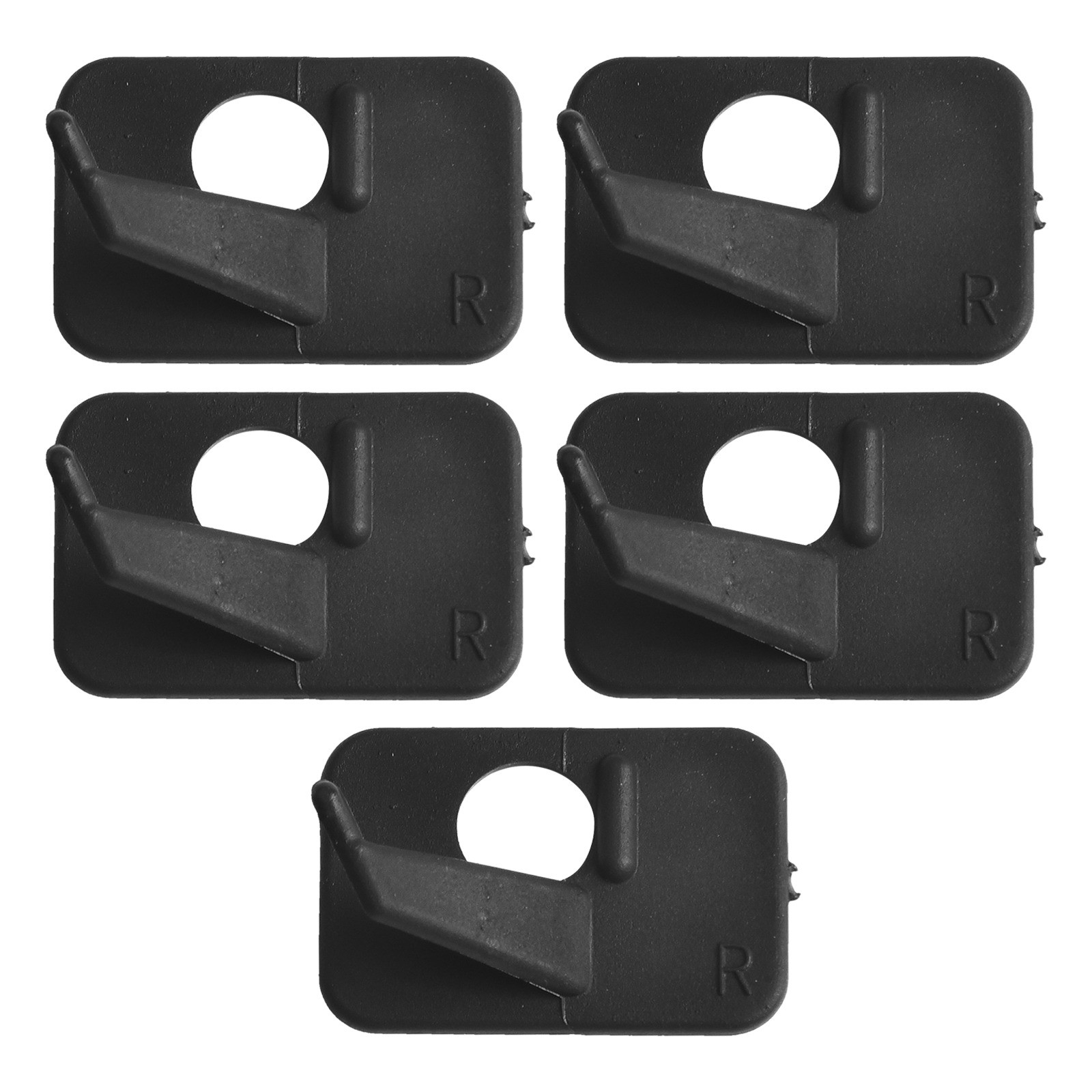 Outdoor Sports Arrow Rest Recurve Bow Replacement Part Right Hand 3.8*2cm Black - Picture 20 of 36