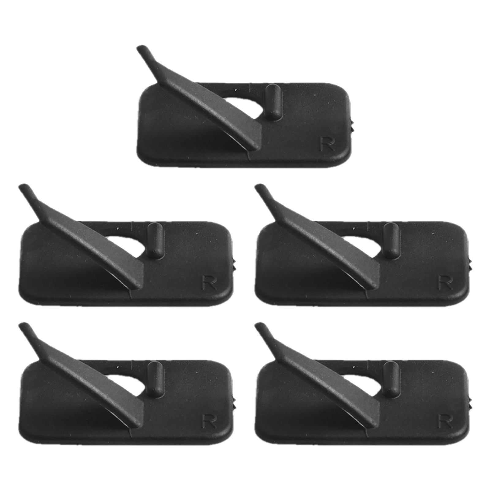 Outdoor Sports Arrow Rest Recurve Bow Replacement Part Right Hand 3.8*2cm Black - Picture 22 of 36