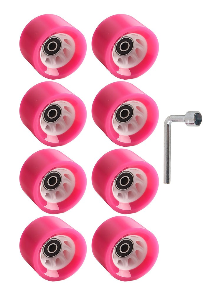Ruote per pattini a rotelle in poliuretano 58 mm x 39 mm per un'esperienza di ro - Foto 51 di 59
