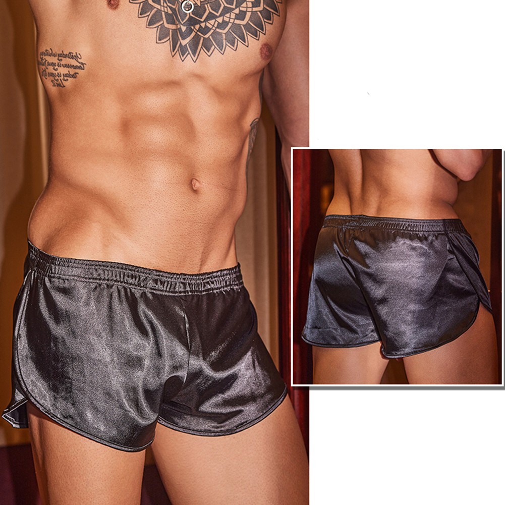 Men’s Breathable Boxer Briefs Underwear with Low Waist Design for All Seasons