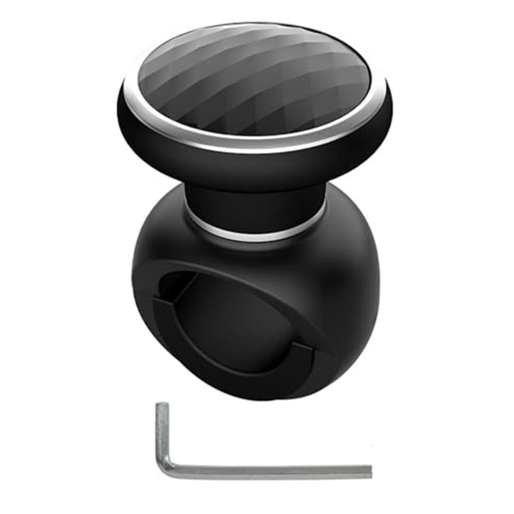 Car Steering Wheel Assist Ball Ergonomic Design 360 Degree Rotation Black - Picture 6 of 12