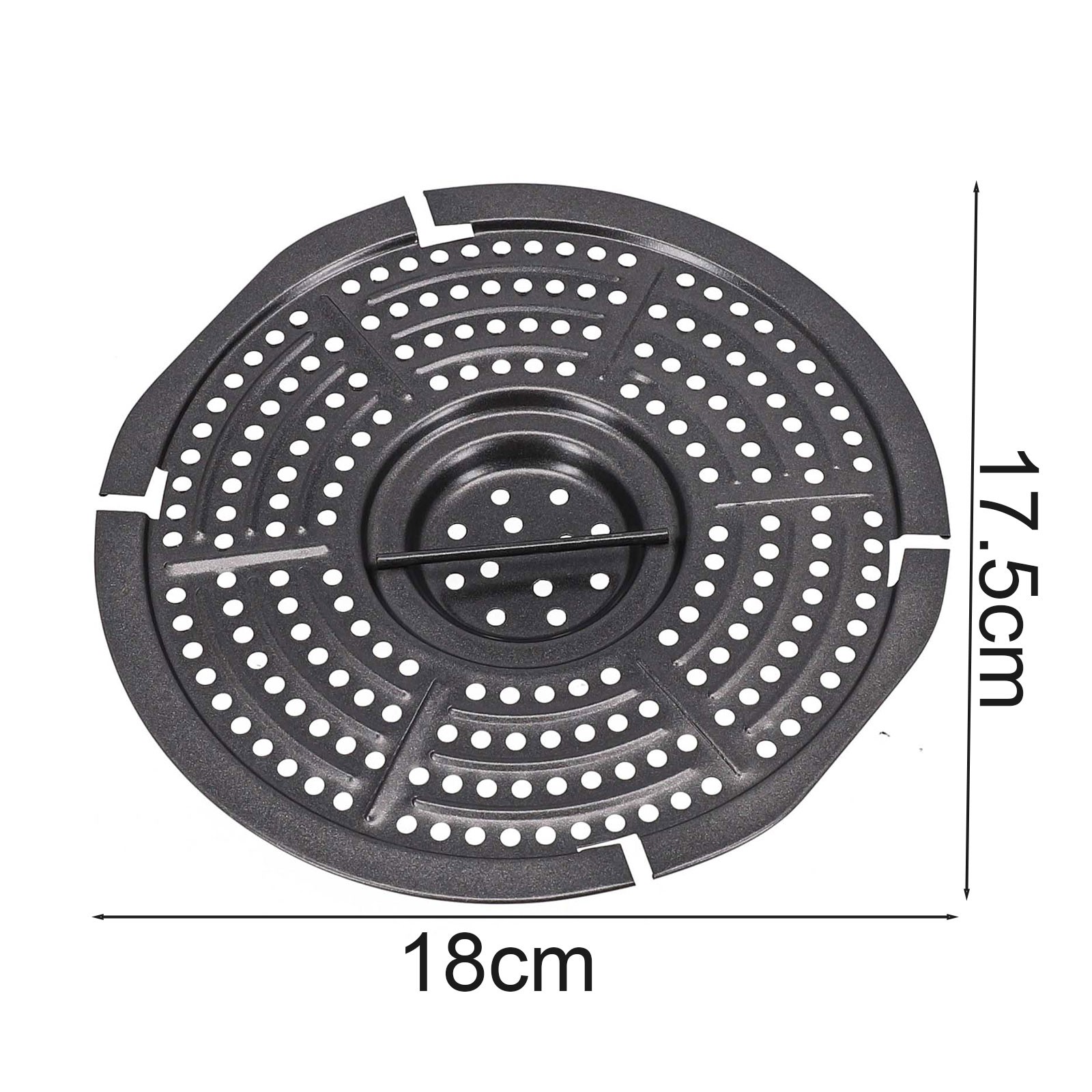 For Food Separator Grill Pan for Air Fryers for Burgers and Shrimp