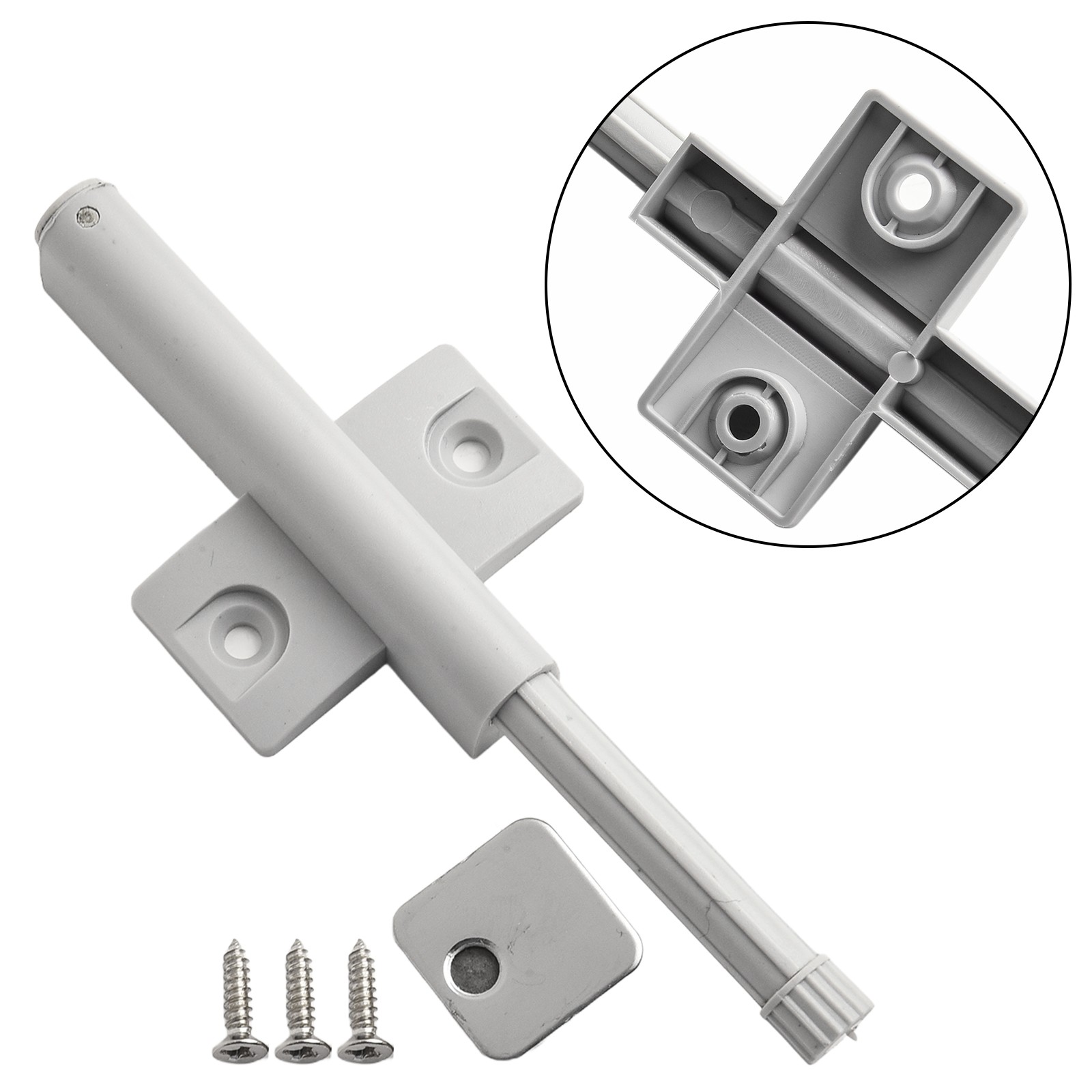 Drawer Door Cabinet Push to Open Door Catch Magnetic Tip Latch Touch Release DIY - Bild 33 von 36