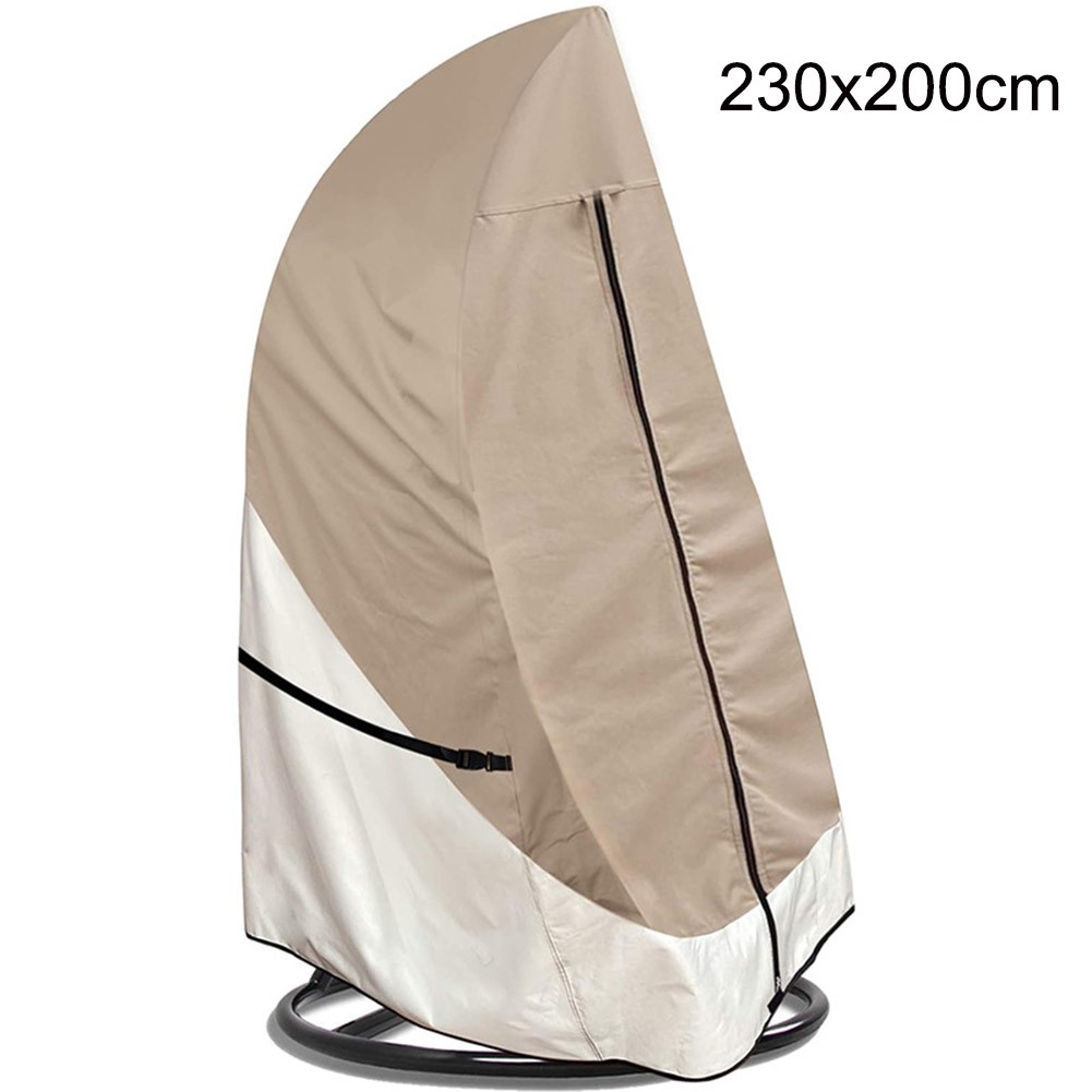 Leichter wasserdichter Egg Stuhlbezug 420D Oxford Stoff für jedes Wetter - Photo 18/20