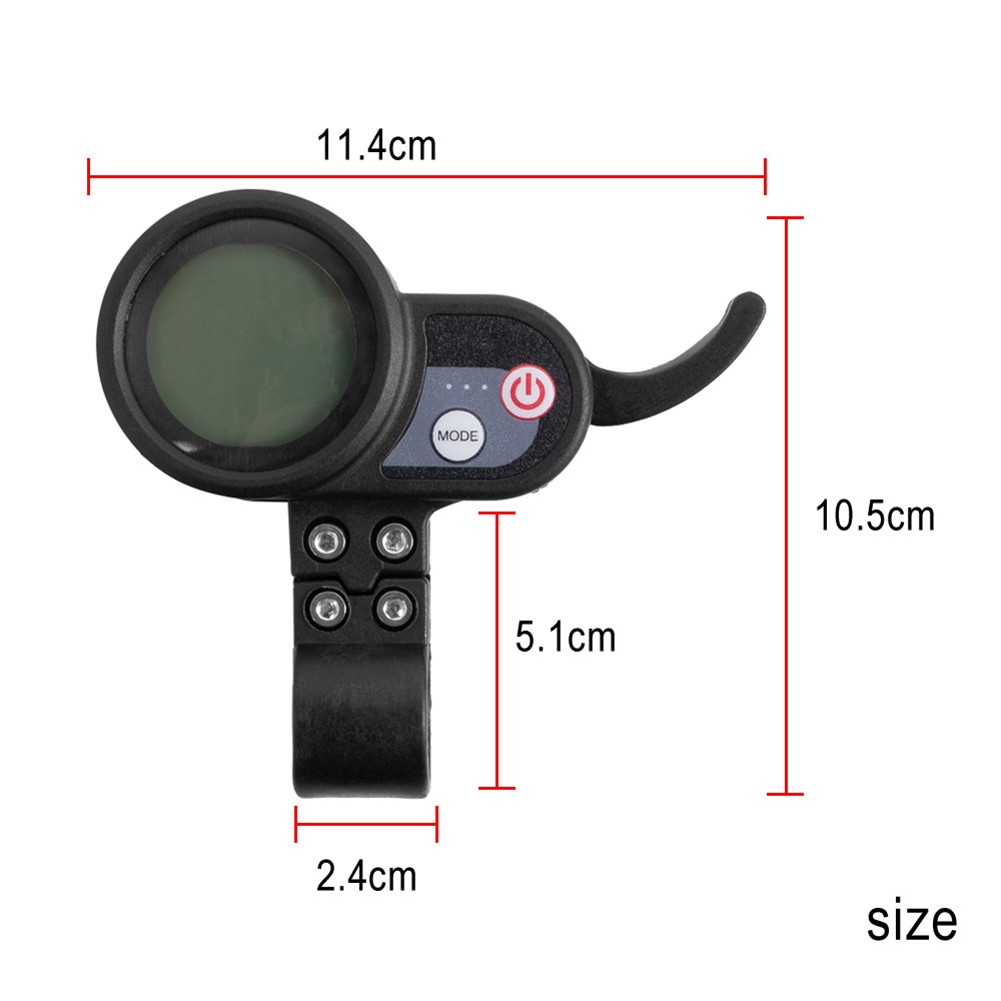 6 Pin Gaspedal mit LCD Display für JP Elektroroller Spannungsbereich - Bild 22 von 28