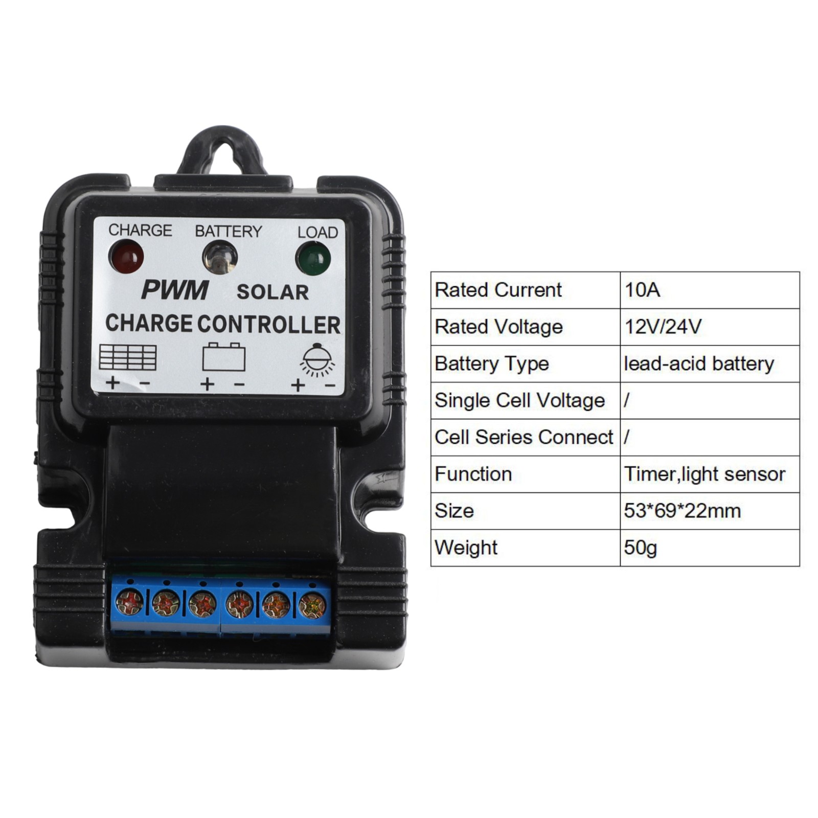 Universial Charge Controller Battery Charger 10A 3-Stage 1pcs Automation - Picture 19 of 39
