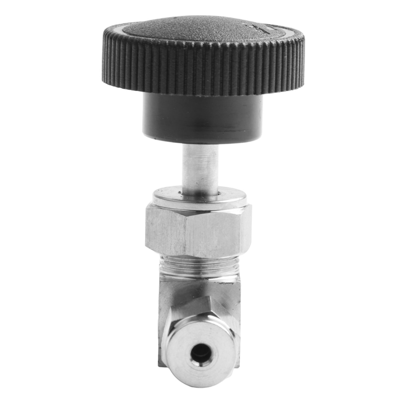 Adjustable O D 34681012mm Stainless Steel 304 Needle Valve Secure Connection