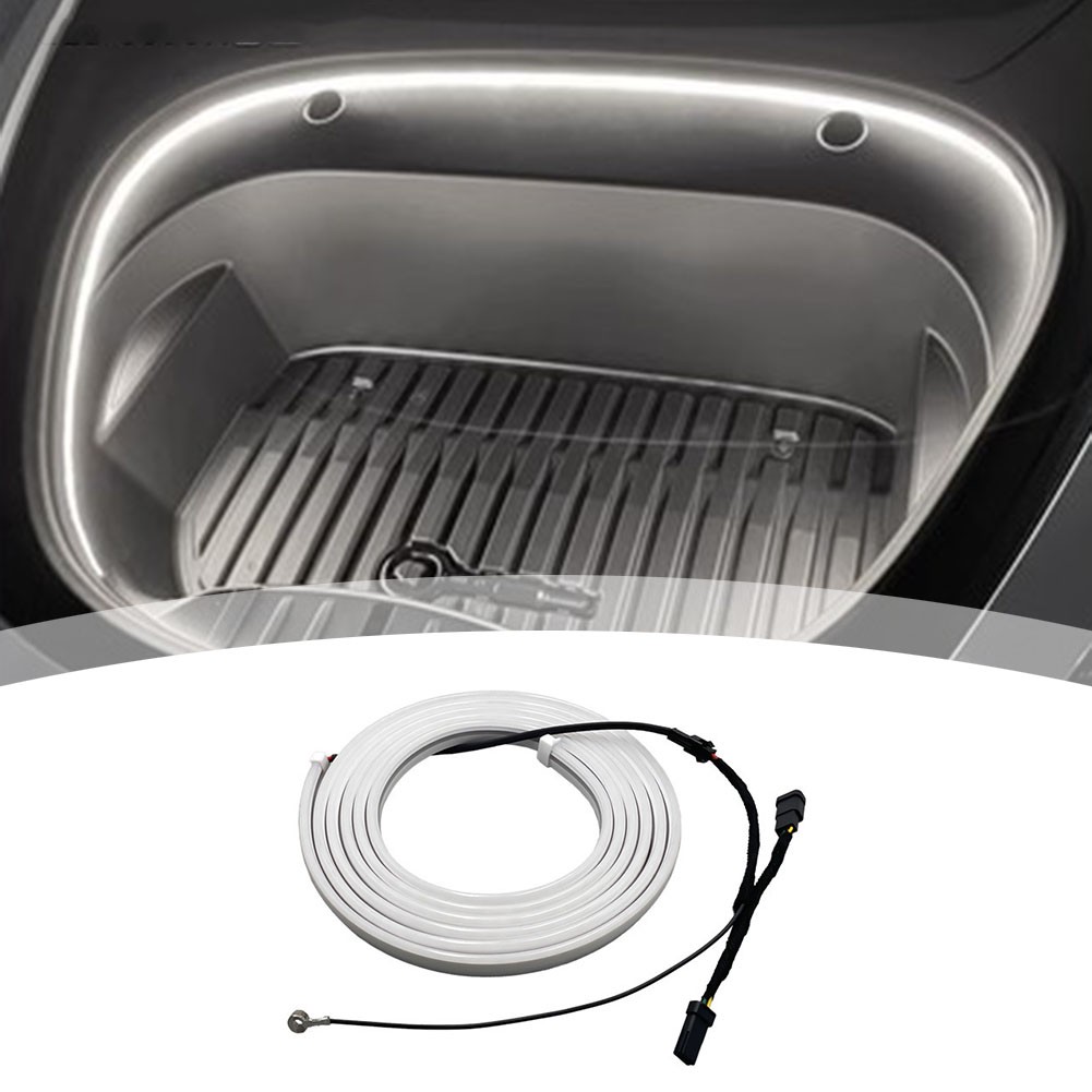 Front Trunk Light Car Trunk Lighting DIY Design Flame-Retardant Silicone