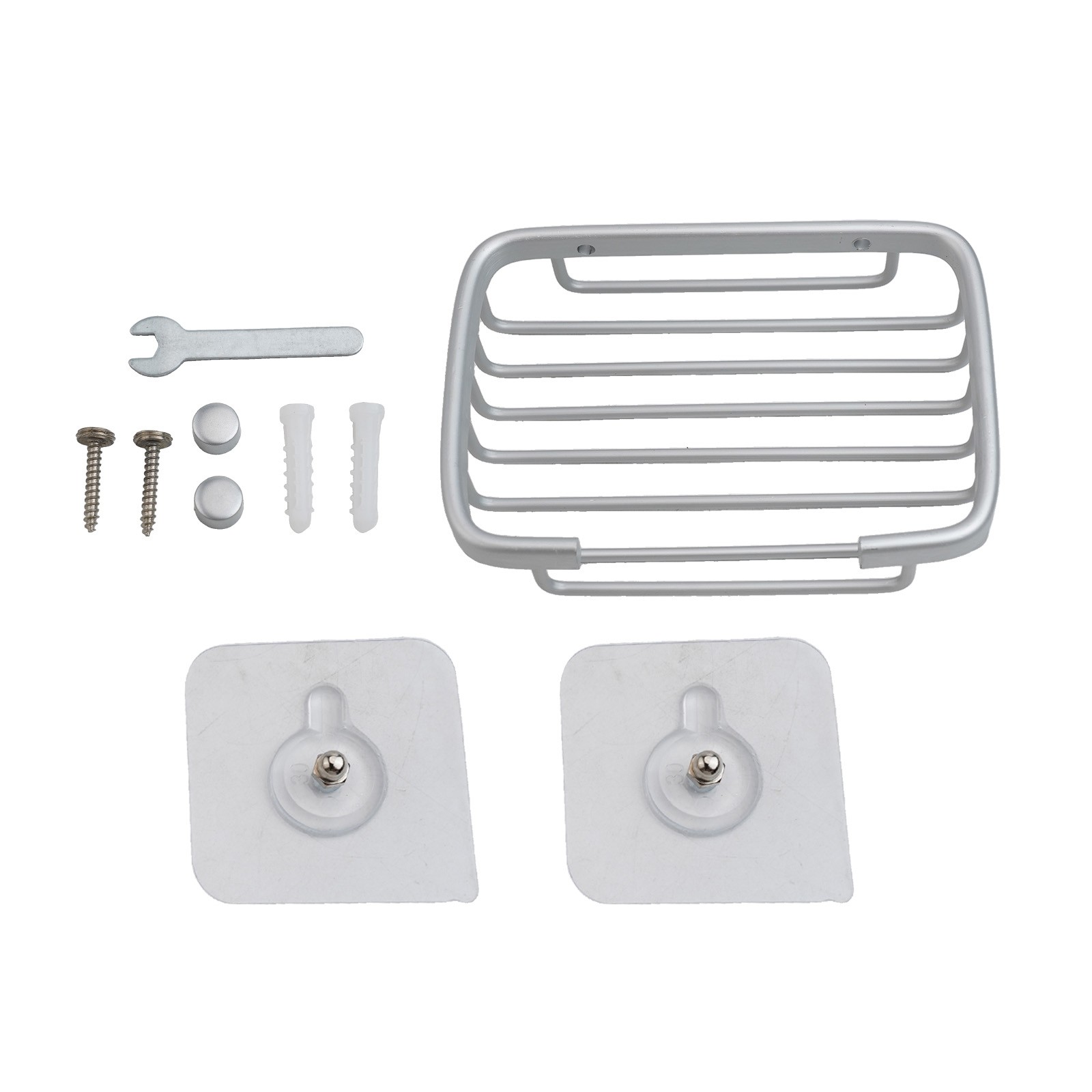 Platzsparende Seifenschale Ablage Halter für Badezimmer Dusche Bad Accessoires - Bild 48 von 51
