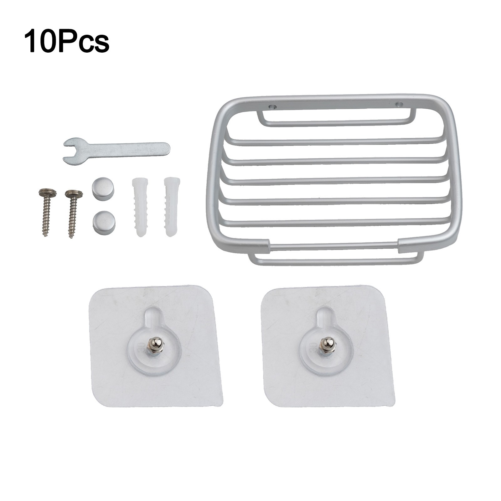 Platzsparende Seifenschale Ablage Halter für Badezimmer Dusche Bad Accessoires - Bild 46 von 51