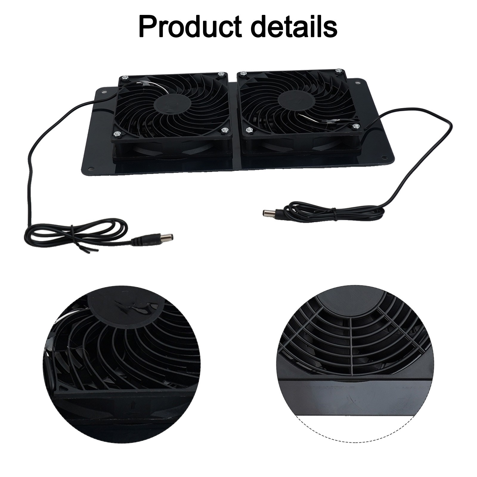 Powerful Solar Exhaust Fan for Greenhouse Cooling with 30W Solar Panel - Picture 13 of 24