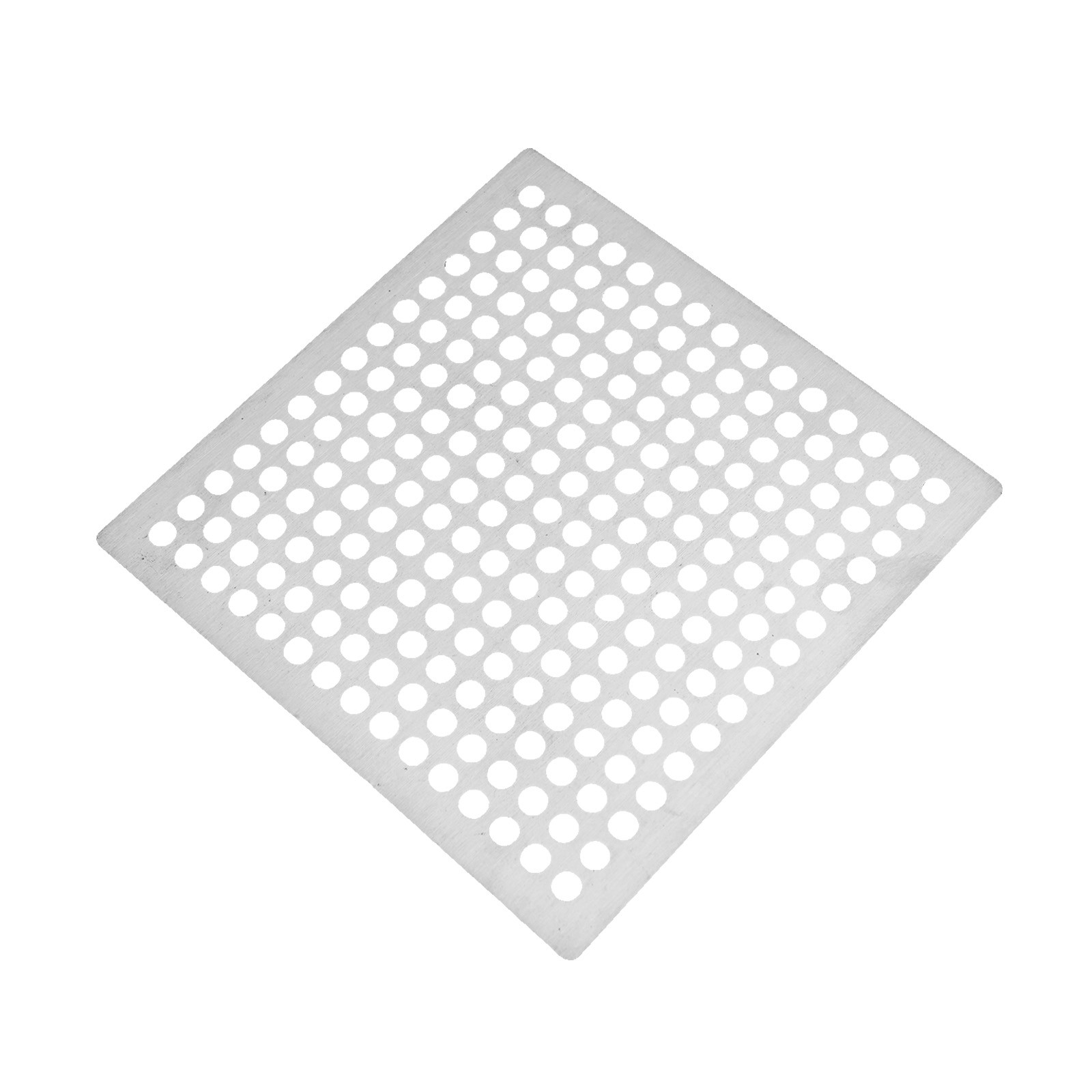 Colino per lavabo doccia bagno quadrato in acciaio inox scarico filtro capelli copri - Foto 71 di 78