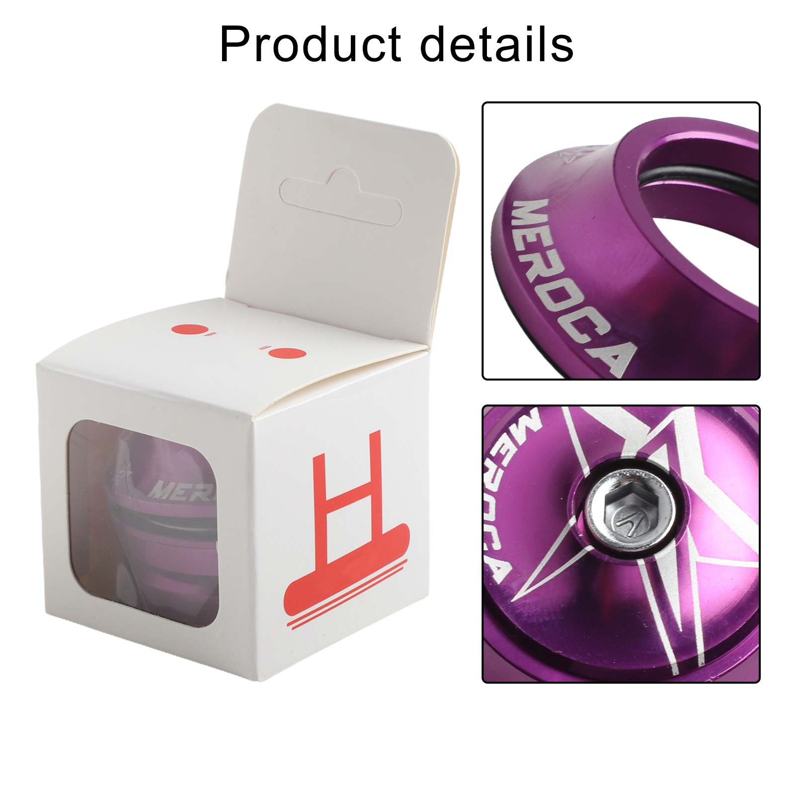 Sealbearing Headset Bike 1 Pcs 120g 44mm 50mm OD Black/red/gold/blue/green - Picture 41 of 50