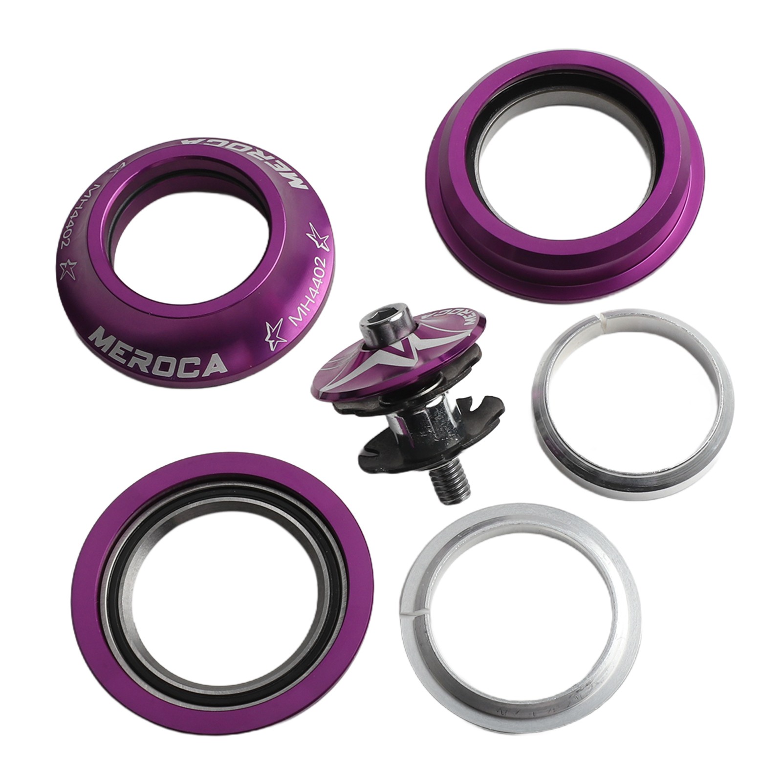 Sealbearing Headset Bike 1 Pcs 120g 44mm 50mm OD Black/red/gold/blue/green - Picture 46 of 50