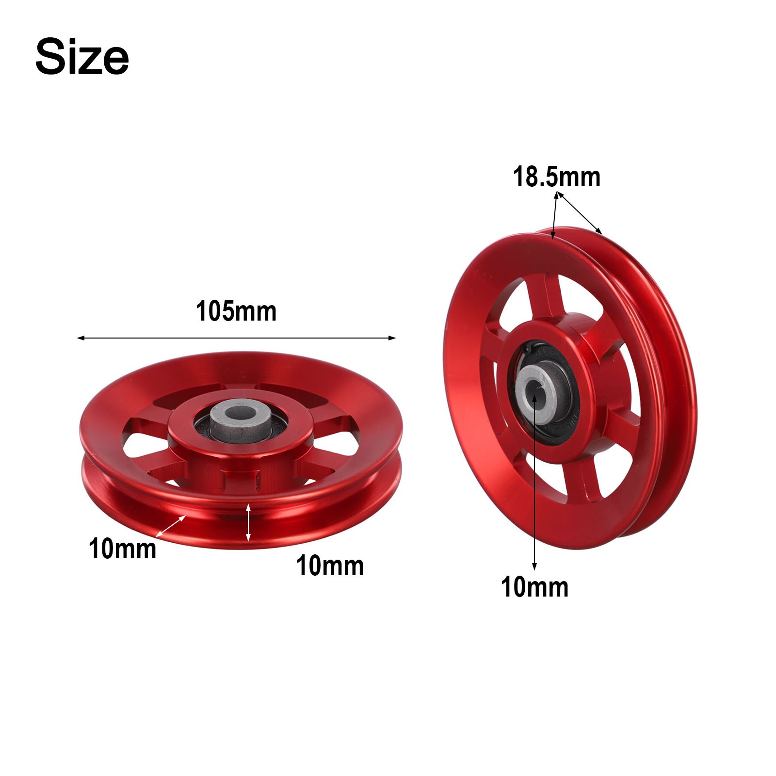 Stylisch und funktional für Pulley Wheel für verbessertes Fitness-Erlebnis - Bild 28 von 40