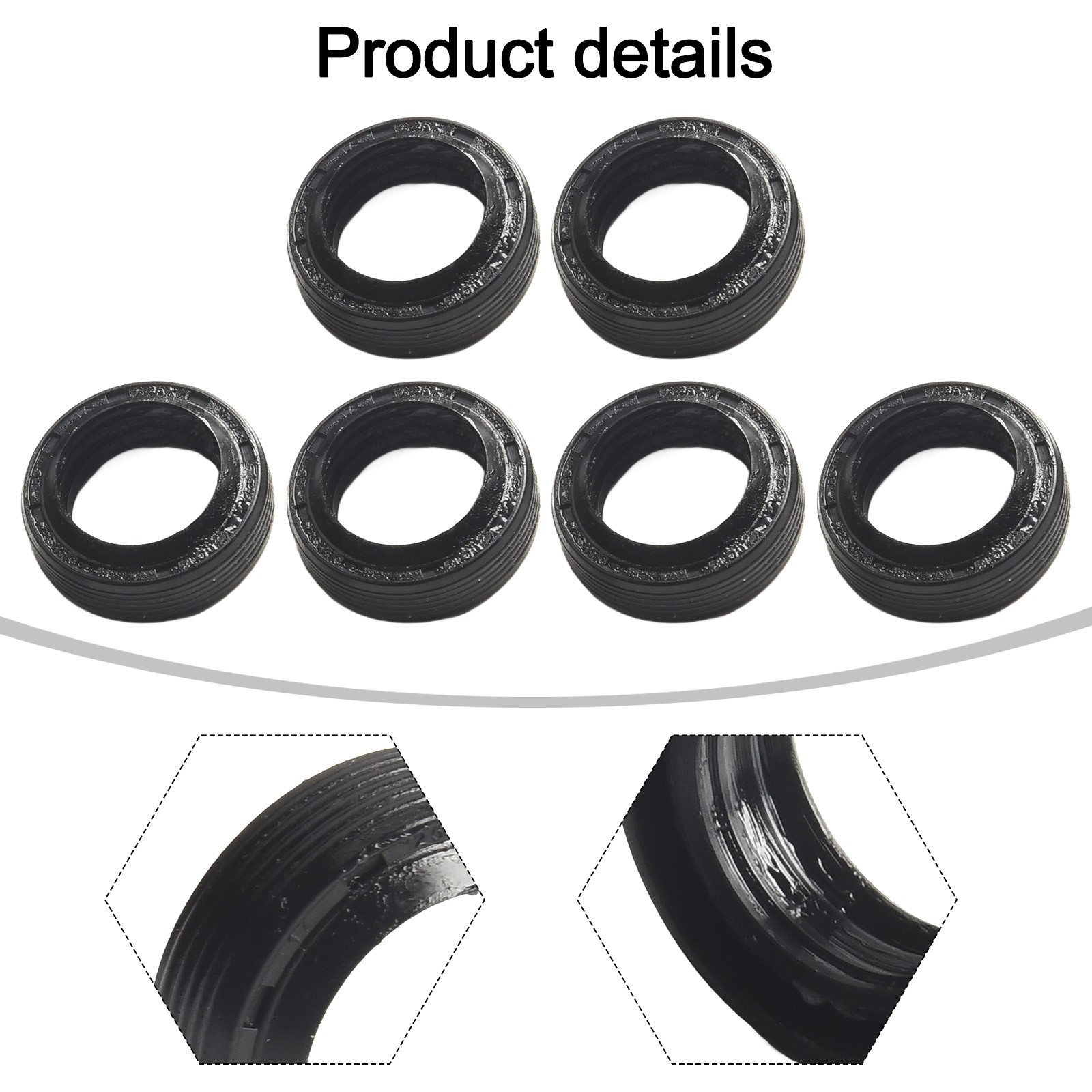 Upgrade your electric wheel hub with these 6PCS motor water seals and oil seals - Imagen 43 de 48