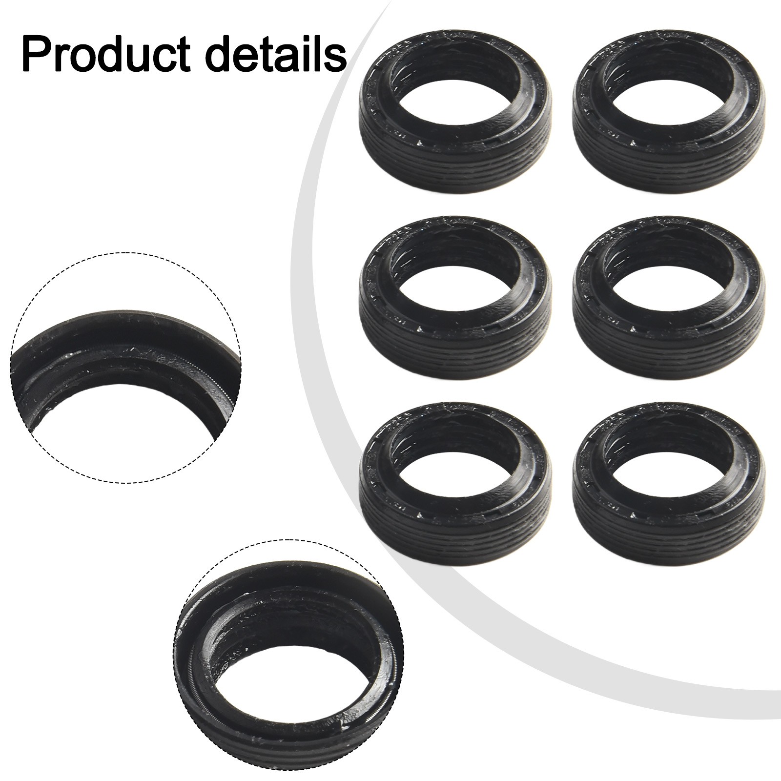 Upgrade your electric wheel hub with these 6PCS motor water seals and oil seals - Imagen 44 de 48