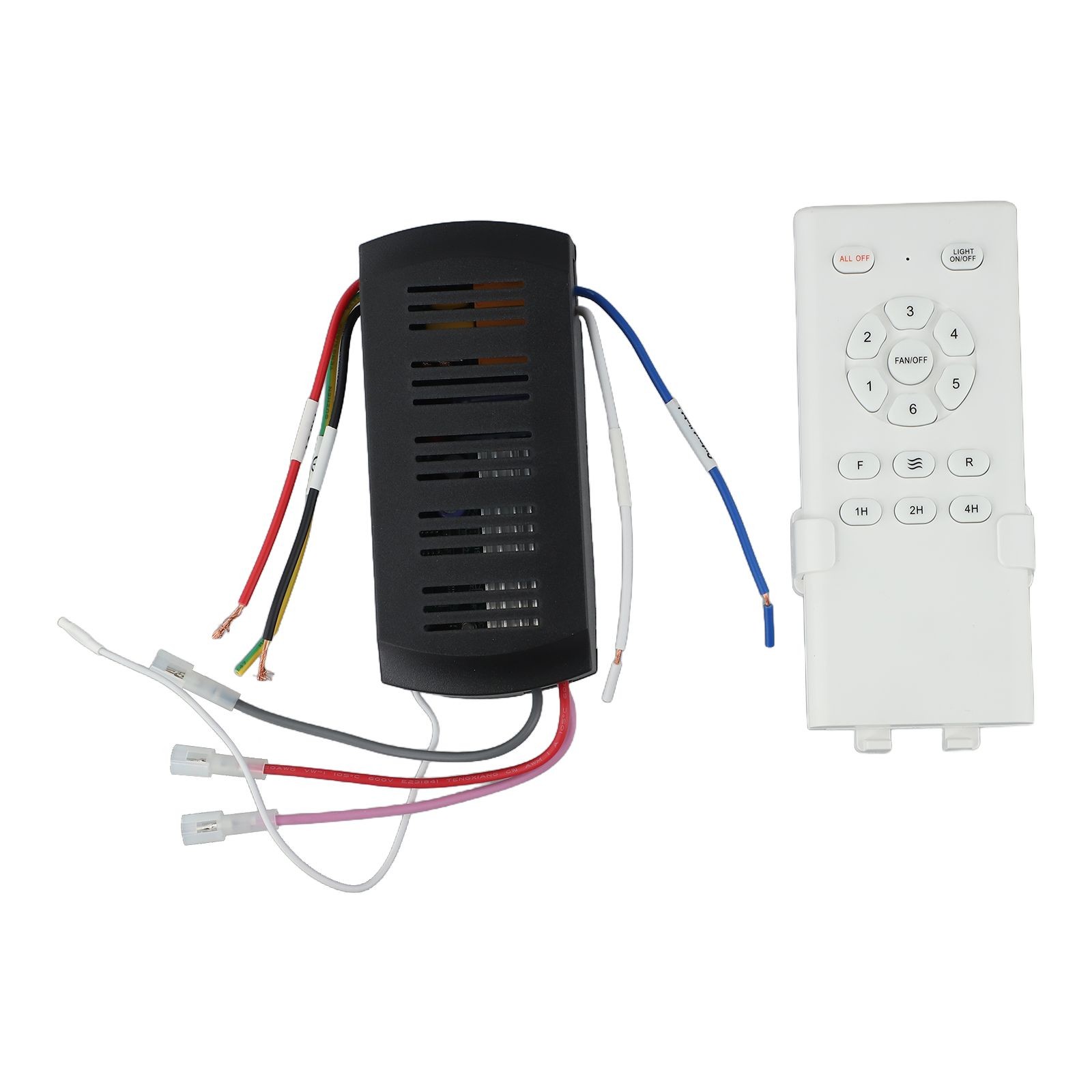 Fan Speed Controller Fan Remote Control Kit Convenient Installment Strong Signal
