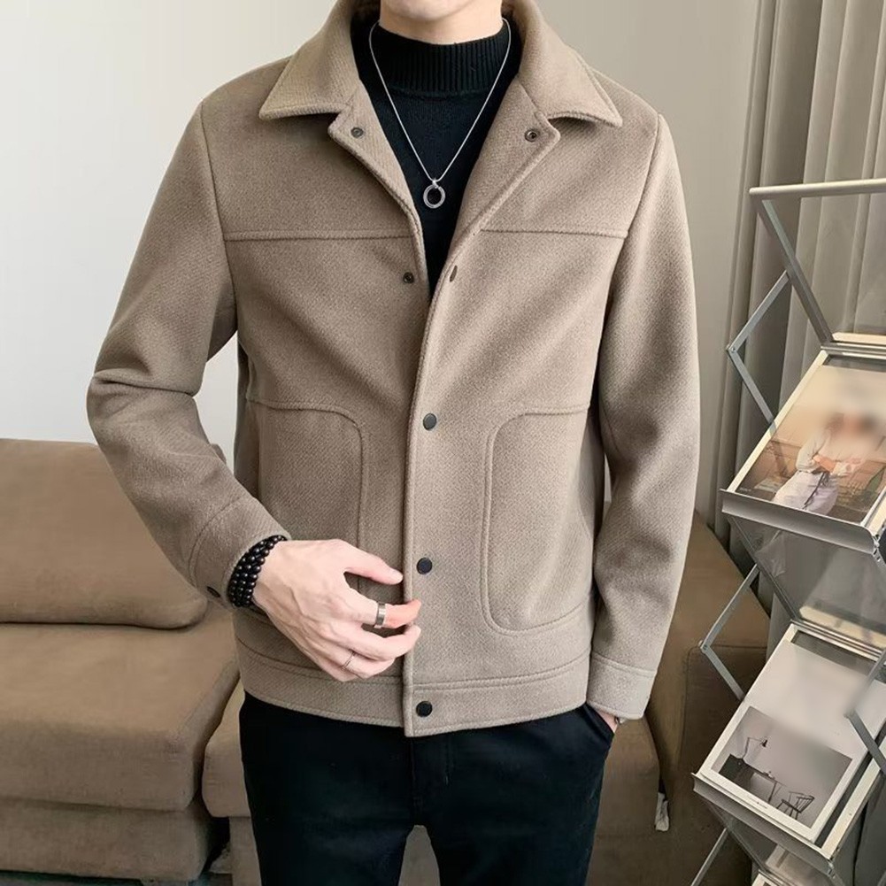 Thicken Long Sleeve Men's Jacket with Casual Style for Spring and Autumn - Picture 17 of 37