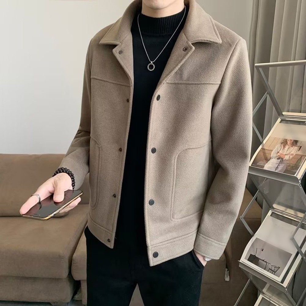 Thicken Long Sleeve Men's Jacket with Casual Style for Spring and Autumn - Picture 13 of 37