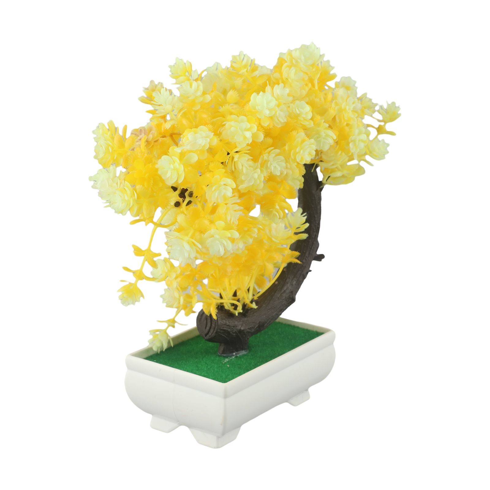 Lifelike Desktop Rose Crescent Moon Tree Bonsai Add Elegance to Your Space - Picture 19 of 44