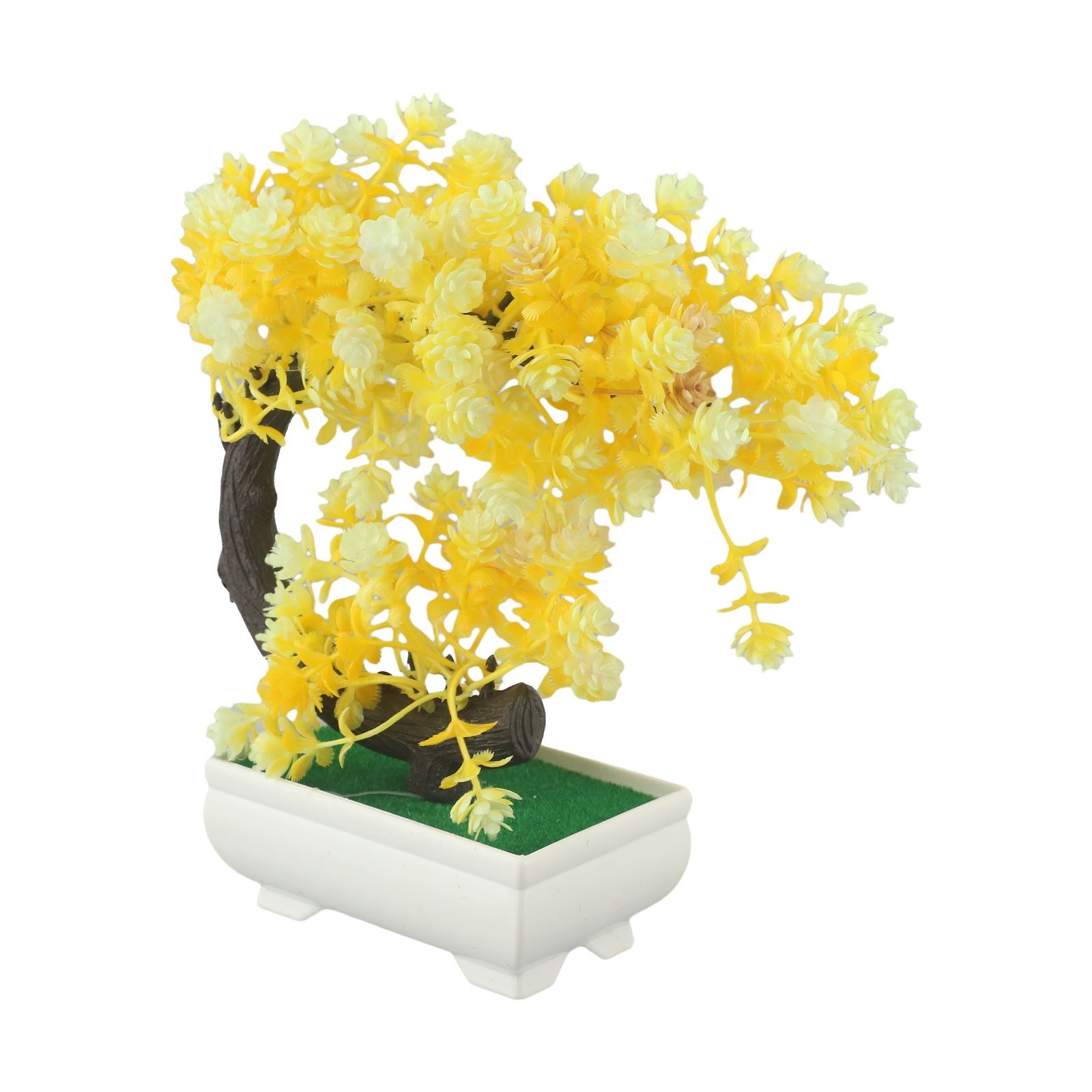 Lifelike Desktop Rose Crescent Moon Tree Bonsai Add Elegance to Your Space - Picture 20 of 44