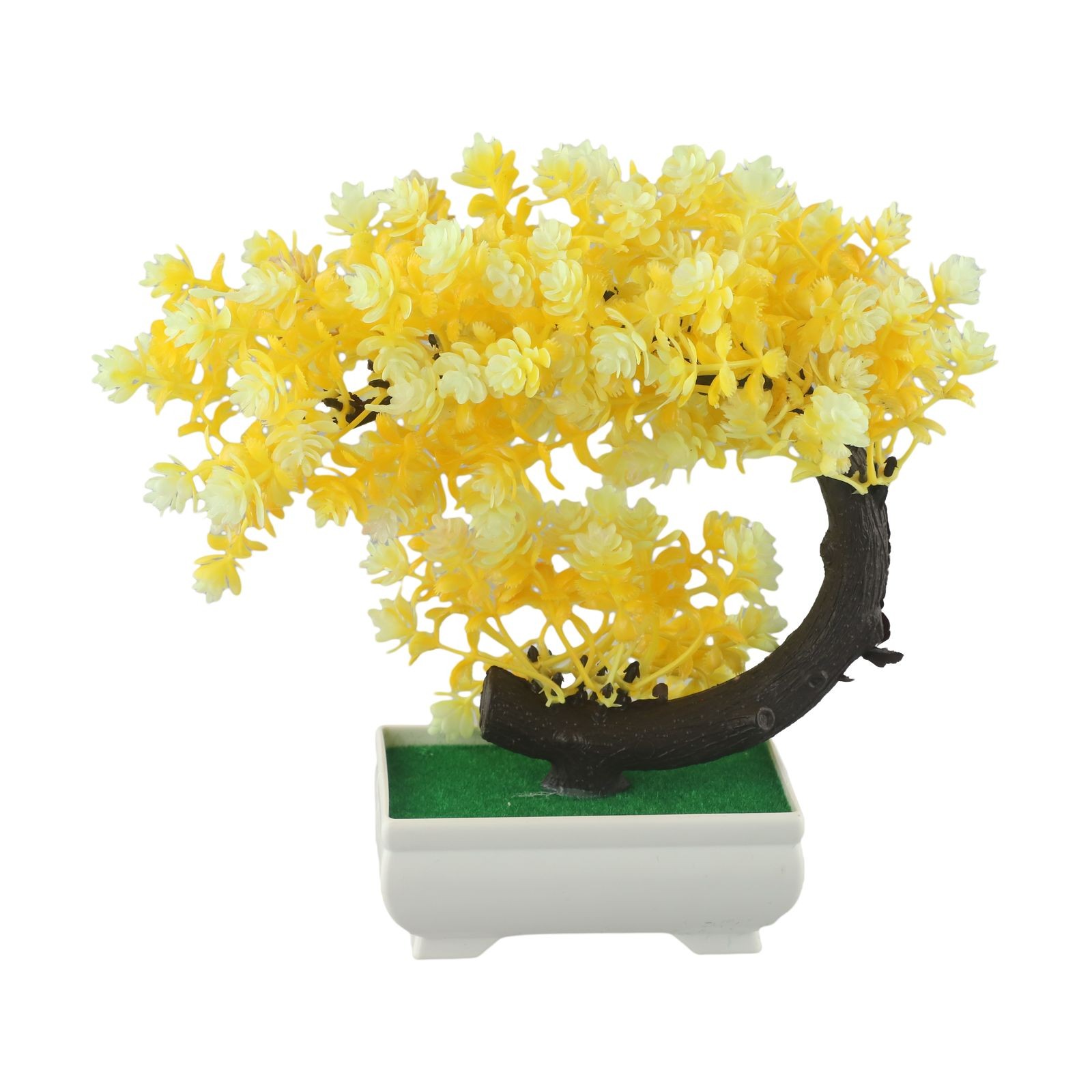 Lifelike Desktop Rose Crescent Moon Tree Bonsai Add Elegance to Your Space - Picture 23 of 44