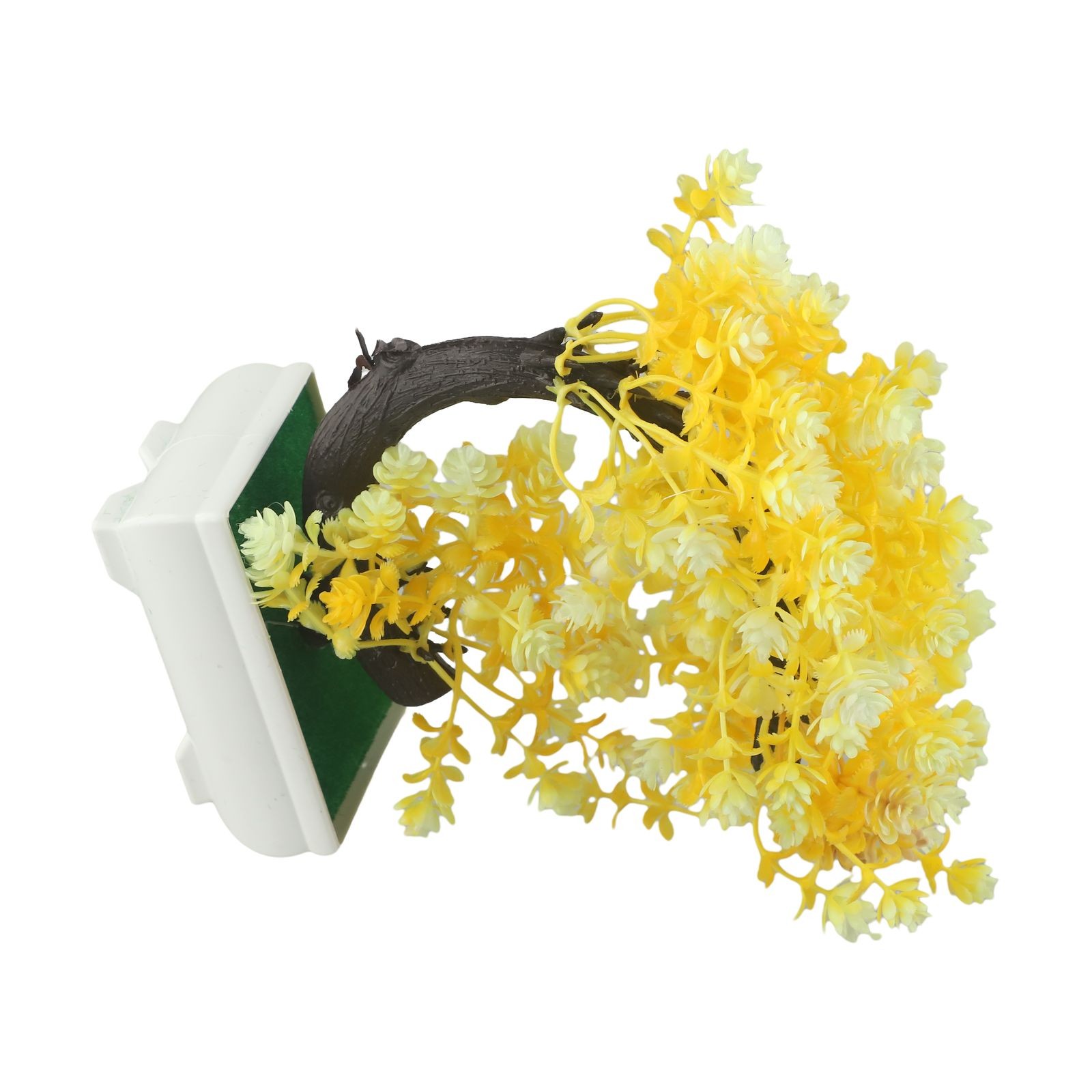 Lifelike Desktop Rose Crescent Moon Tree Bonsai Add Elegance to Your Space - Picture 13 of 44