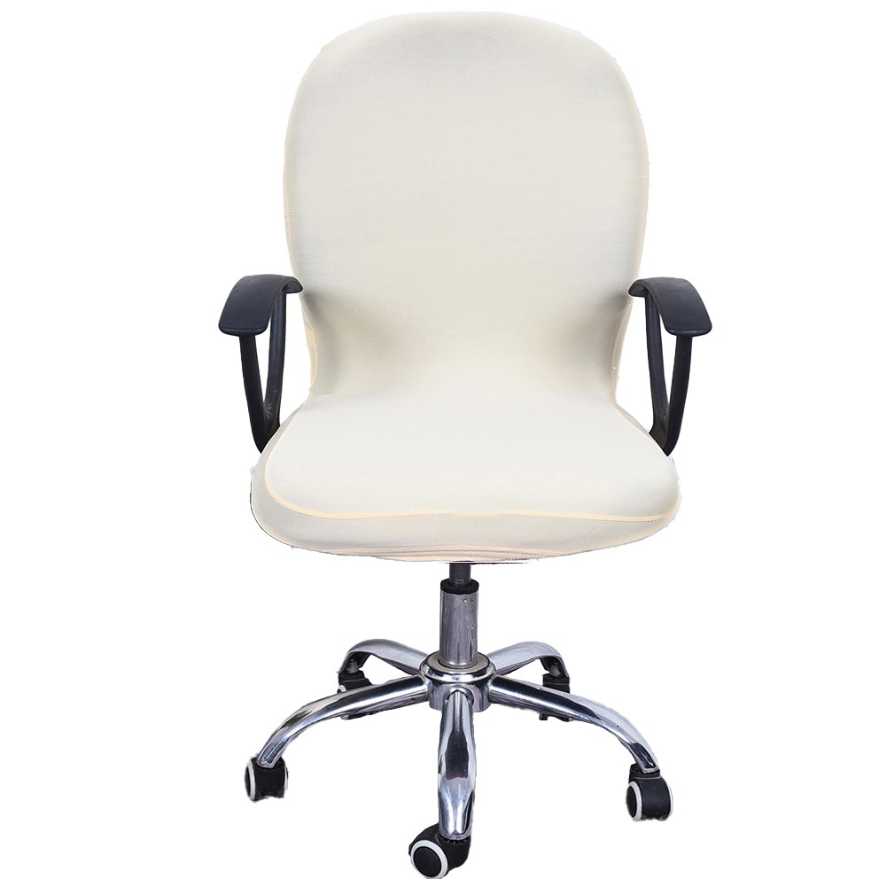 Protective Elastic Chair Cover for Swivel Chairs in Living Room and Office