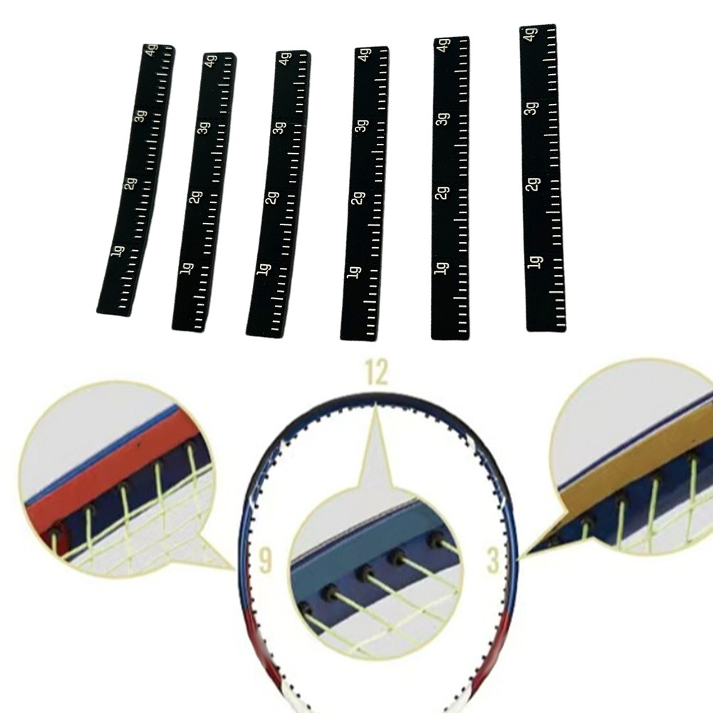 Improve Your Swing with Adjustable Tennis Racketeering Weights Pack of 6
