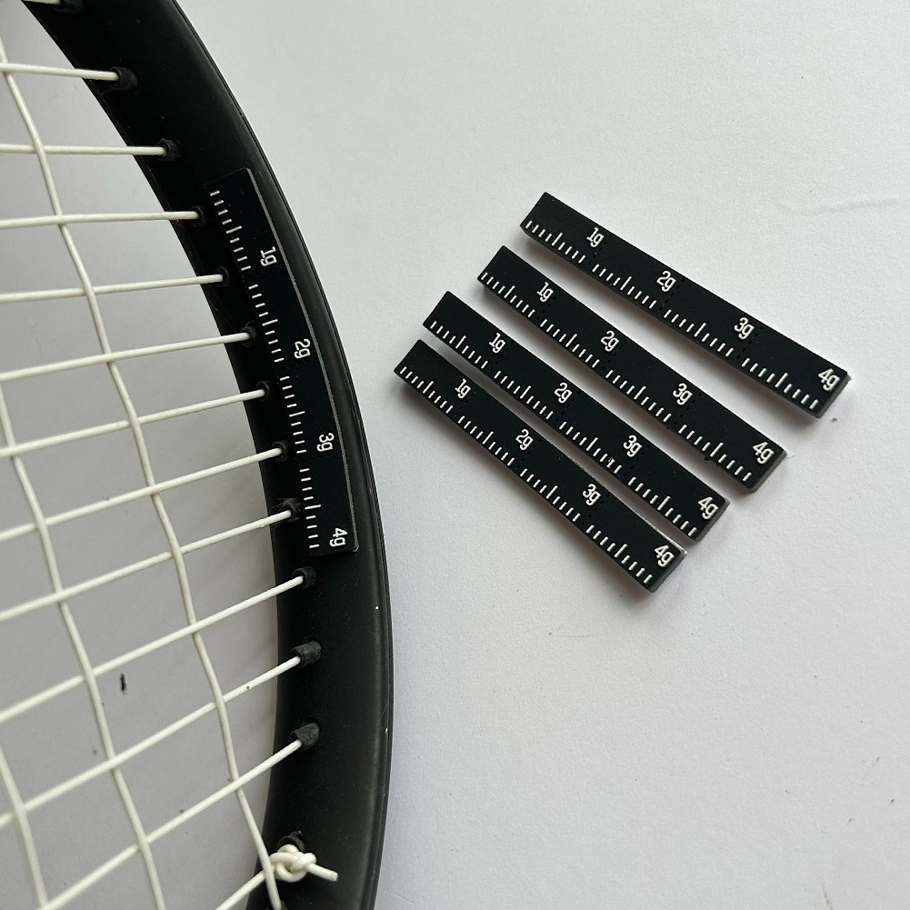 Improve Your Swing with Adjustable Tennis Racketeering Weights Pack of 6