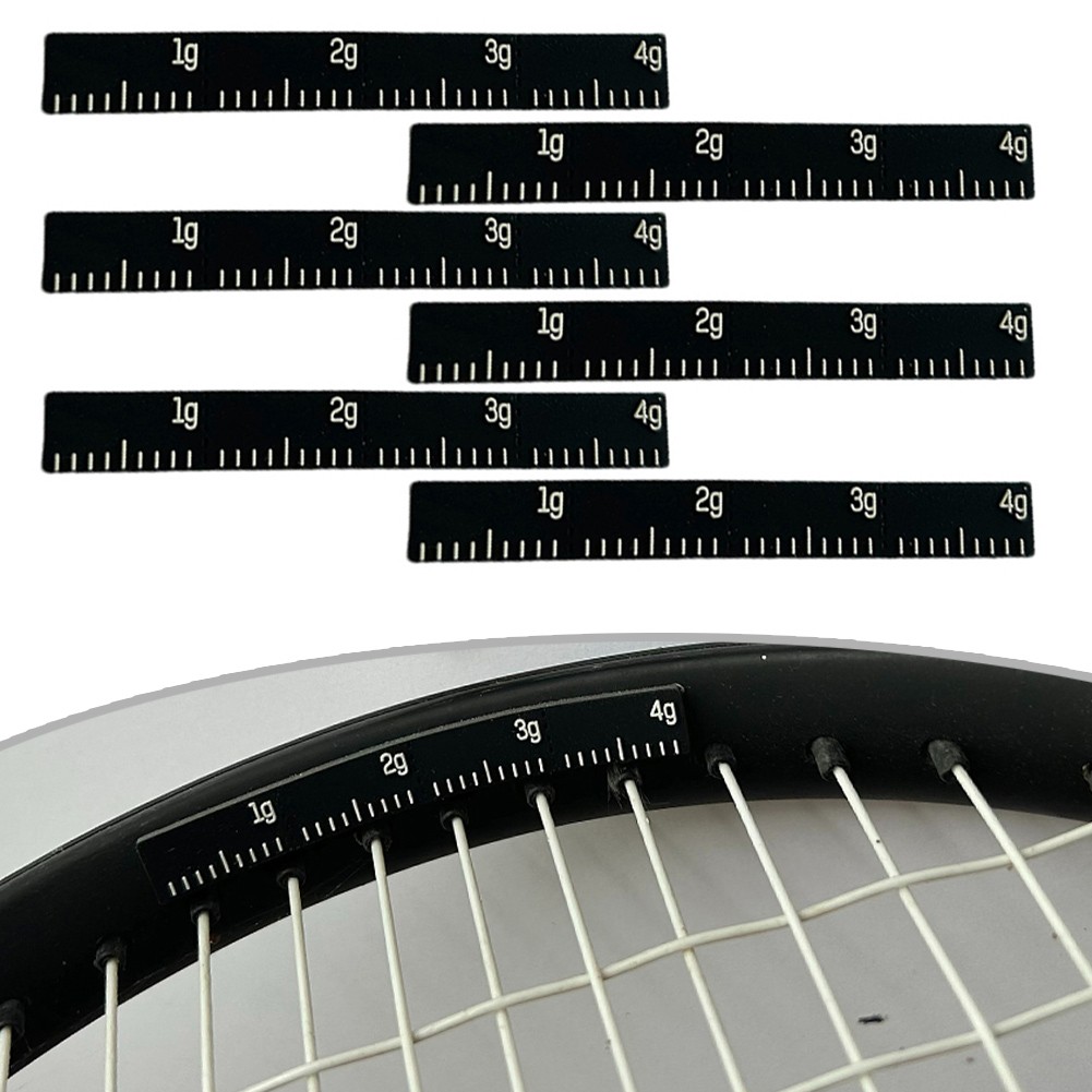 Improve Your Swing with Adjustable Tennis Racketeering Weights Pack of 6