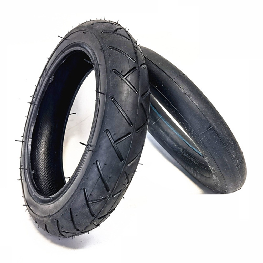 Sleek 8 Inch Tyre Replacement Set Including Inner Tube for Kids' Bikes