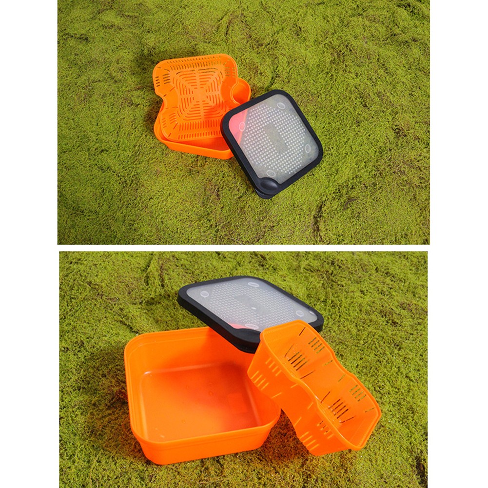 2in1 PELLET STRAINER With inner frame for draining carp fishing Redworm bait box - Picture 20 of 21