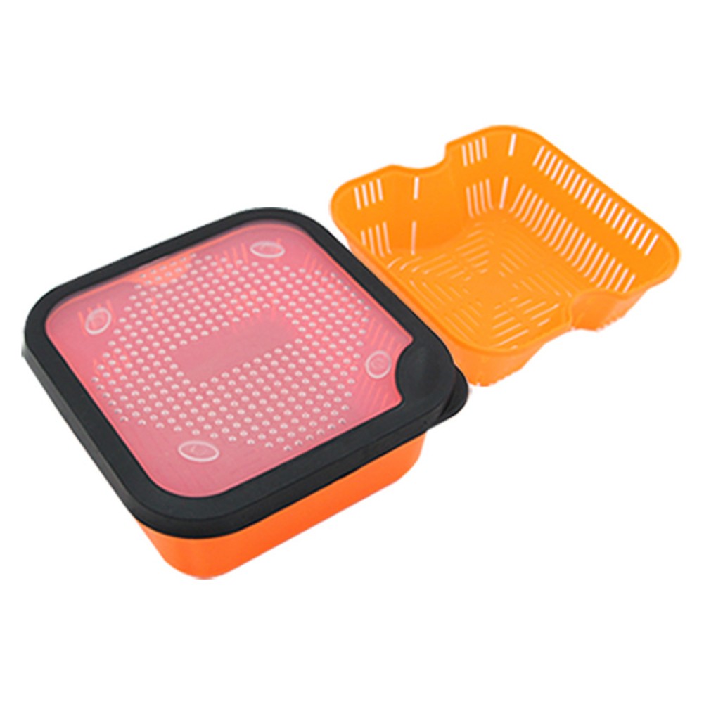 2in1 PELLET STRAINER With inner frame for draining carp fishing Redworm bait box - Picture 17 of 21