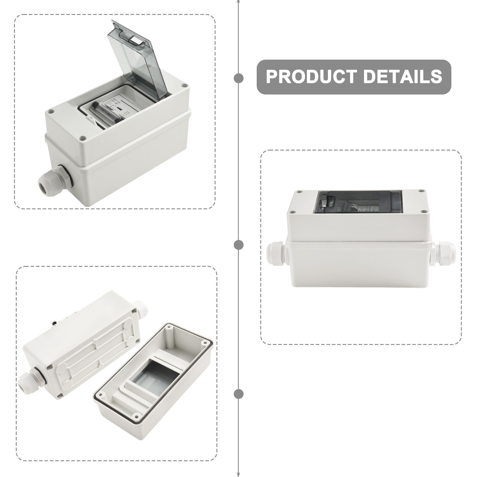 Bo?te ??tanche avec d??connecteur PV 6125A AC400V protection ??nergie solaire - Imagen 34 de 46