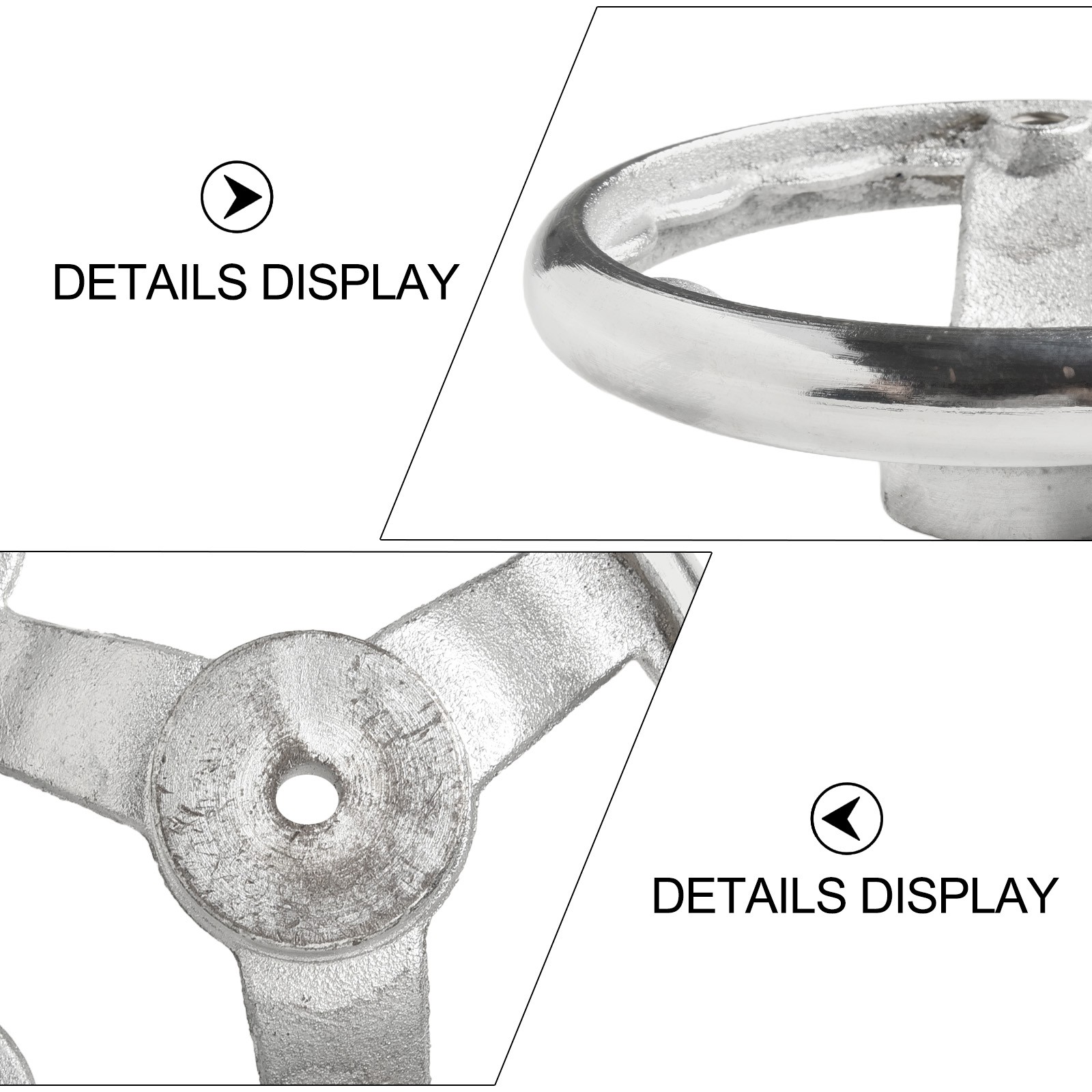 3-spoke Handwheel Smooth vendu And Burr-free Wear-resistant Corrosion-resistant