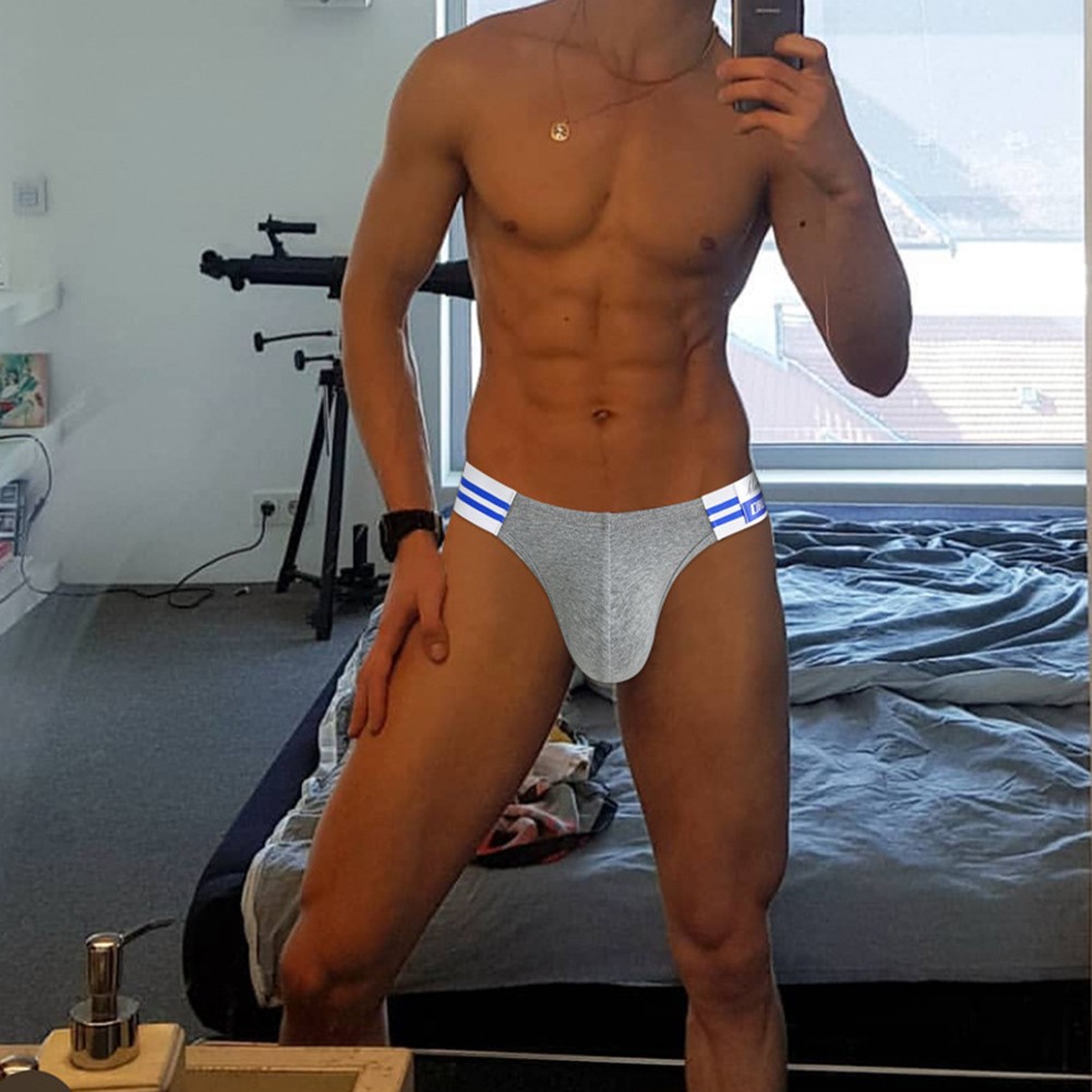 Slip uomo vita bassa cotone sportivo traspirante intimo per abbigliamento attivo - Picture 17 of 32