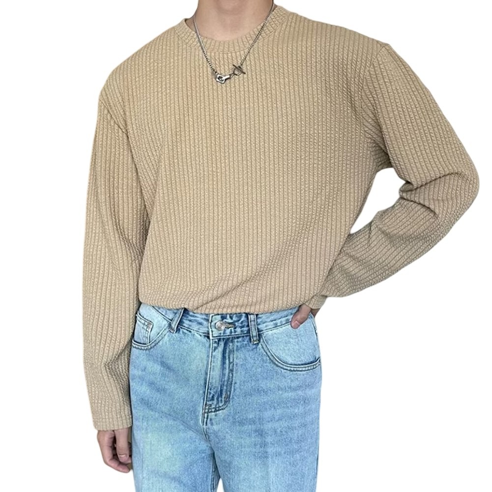 Vístete para arriba o abajo con la camiseta de manga larga waffle para hombre y su diseño clásico - Imagen 17 de 37