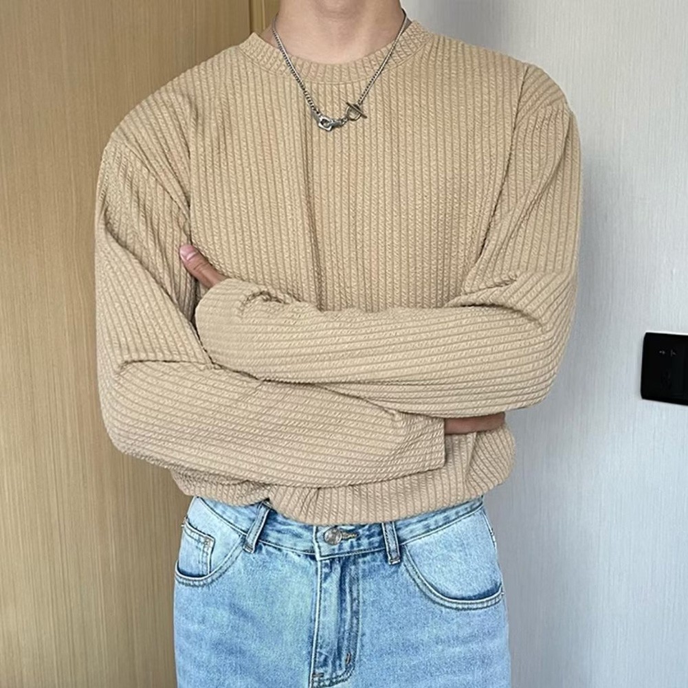Vístete para arriba o abajo con la camiseta de manga larga waffle para hombre y su diseño clásico - Imagen 16 de 37