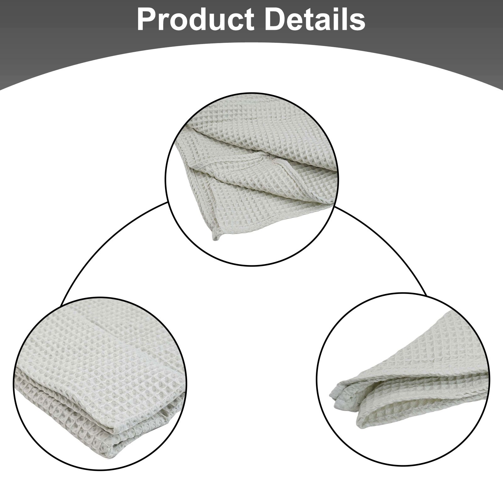 Jet de gaufre en pur coton pour bébé design remise en maille confortable pour faire l
