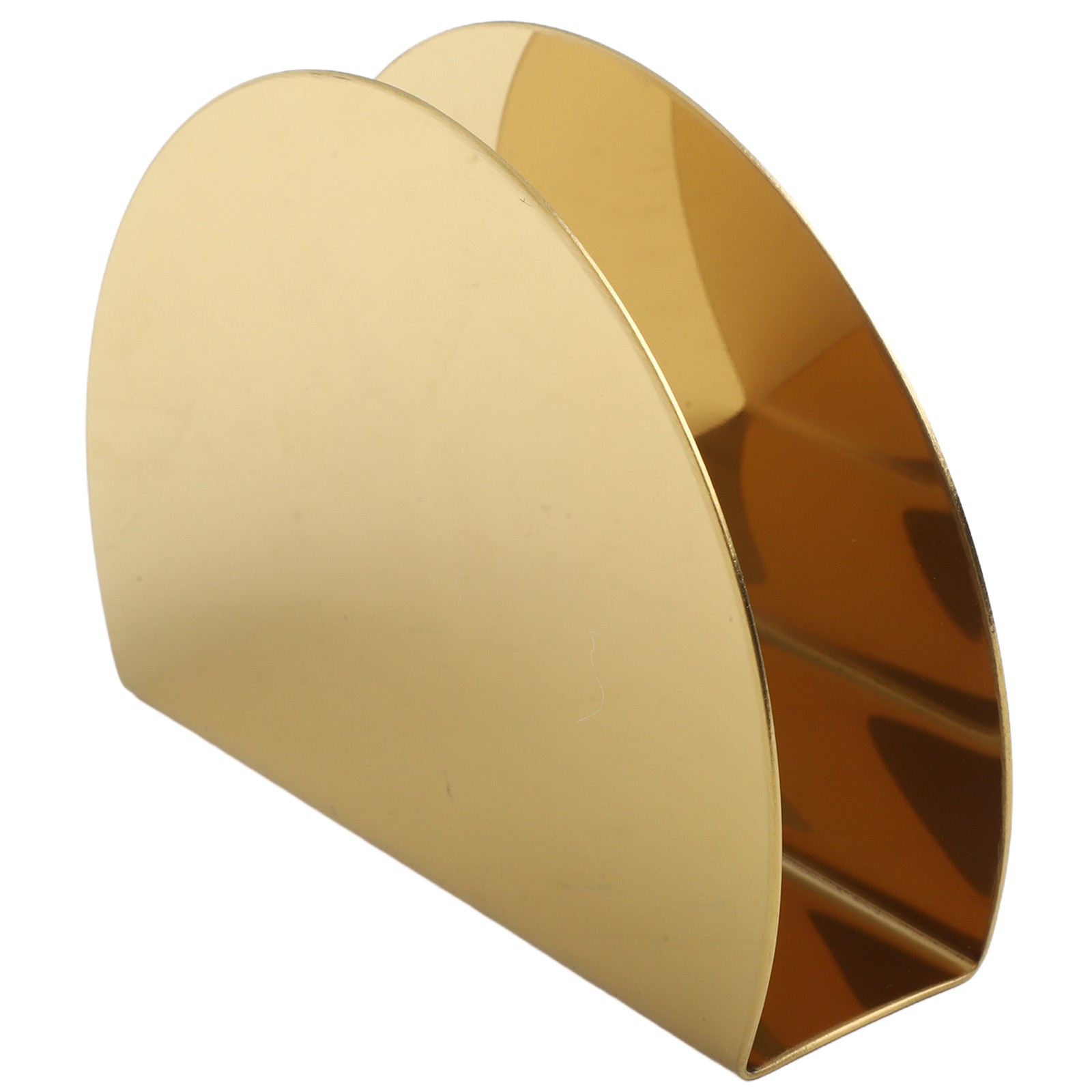 Table Napkin Holder Tissue Dispenser Dining Room Easy Display Half Round - Picture 17 of 25