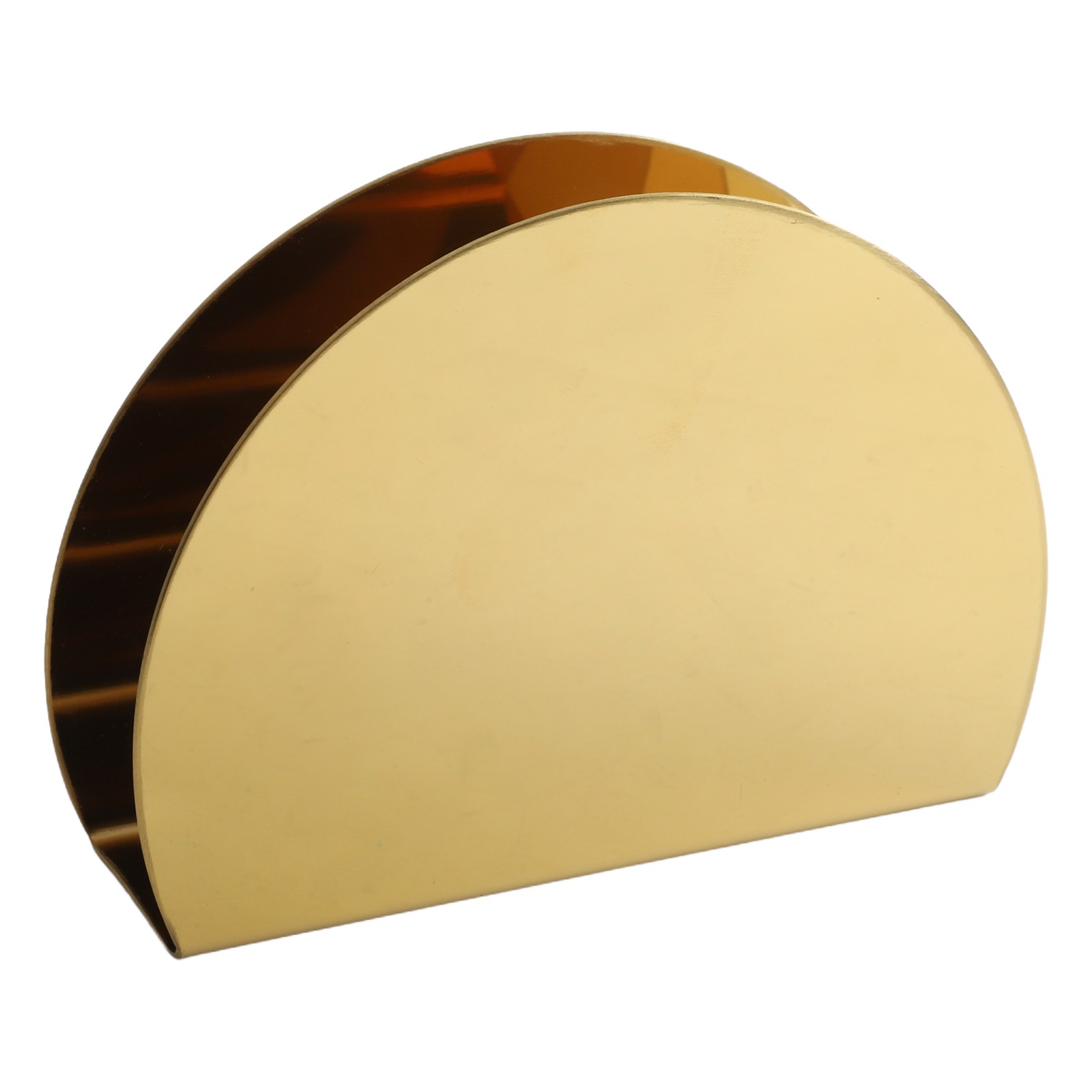 Table Napkin Holder Tissue Dispenser Dining Room Easy Display Half Round - Picture 19 of 25