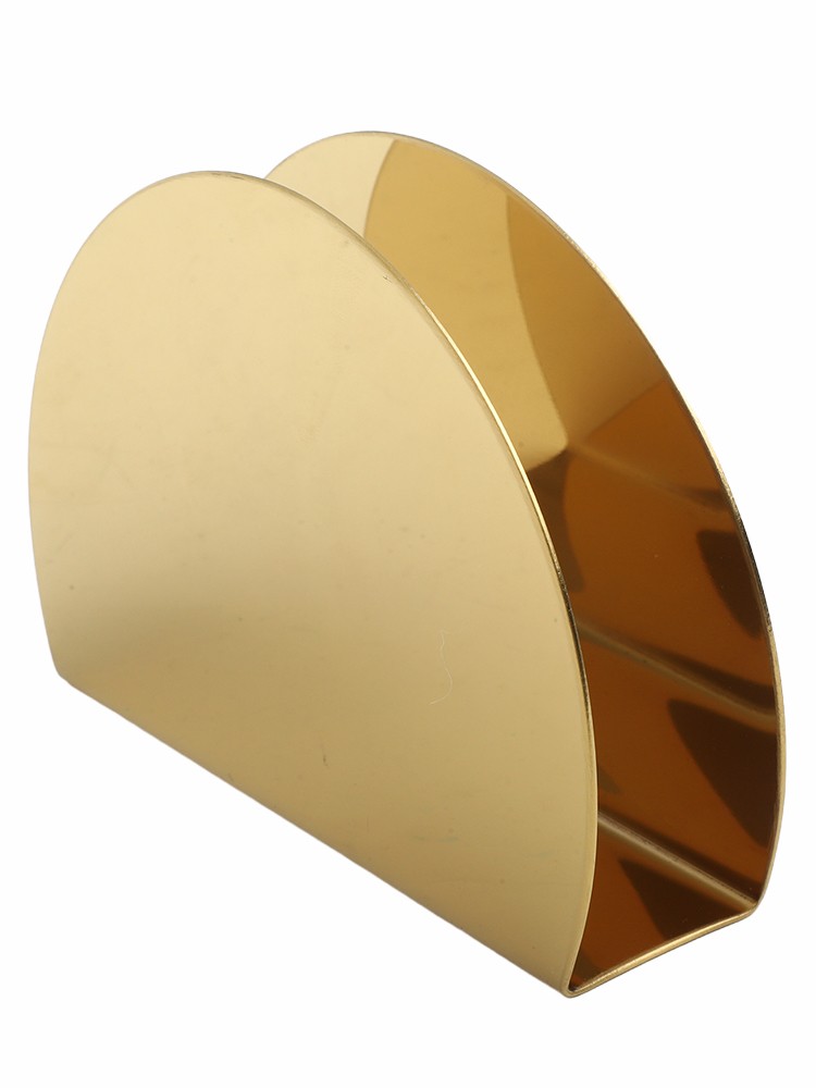 Table Napkin Holder Tissue Dispenser Dining Room Easy Display Half Round - Picture 24 of 25