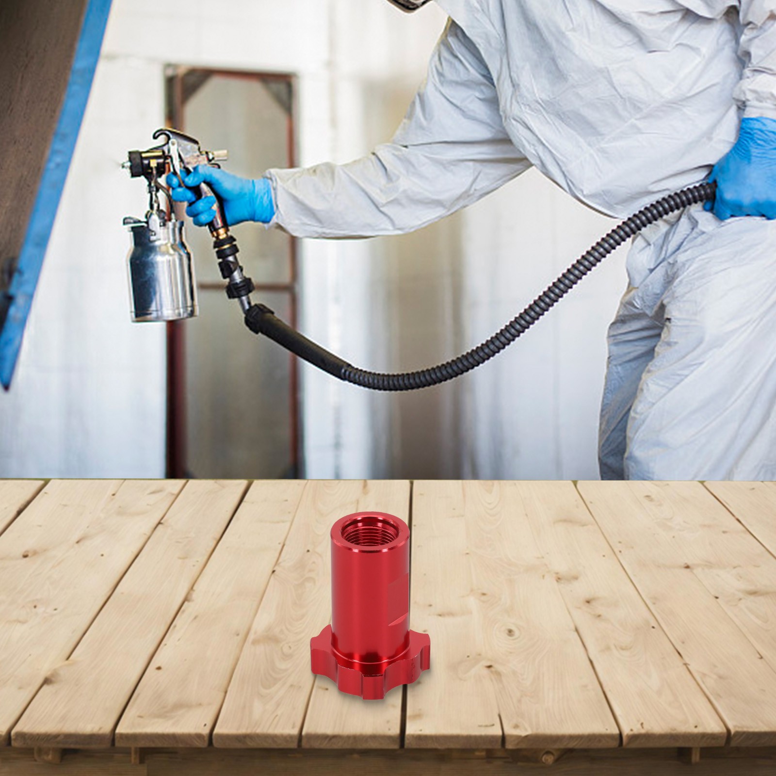 Easy Installation Quick Coupler Spraygun Cup Adapter for Painters - Picture 21 of 32