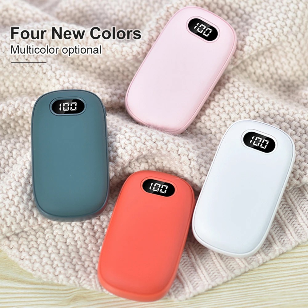 Portable Hand Heater with Long Lasting Heat Dual Functionality 6000mAh