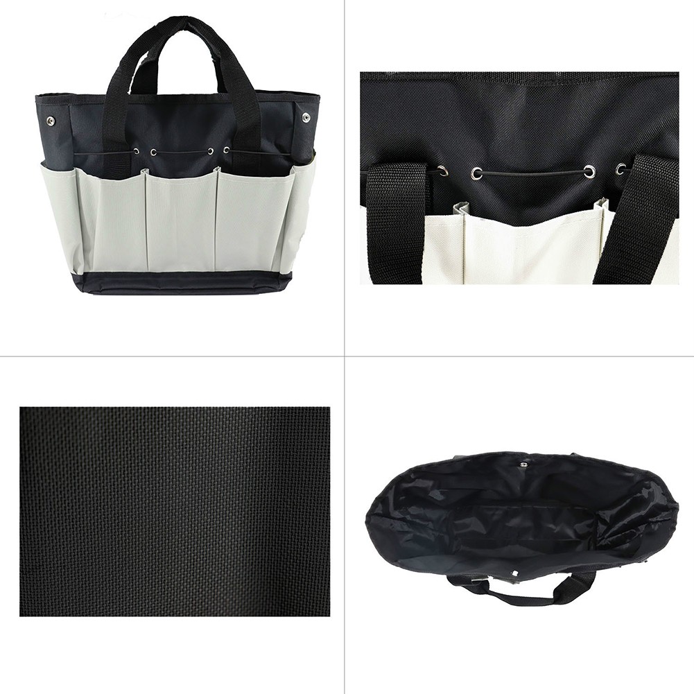 Kit d'outils de jardin multi poches robuste avec revêtement tendance imperméable pour l